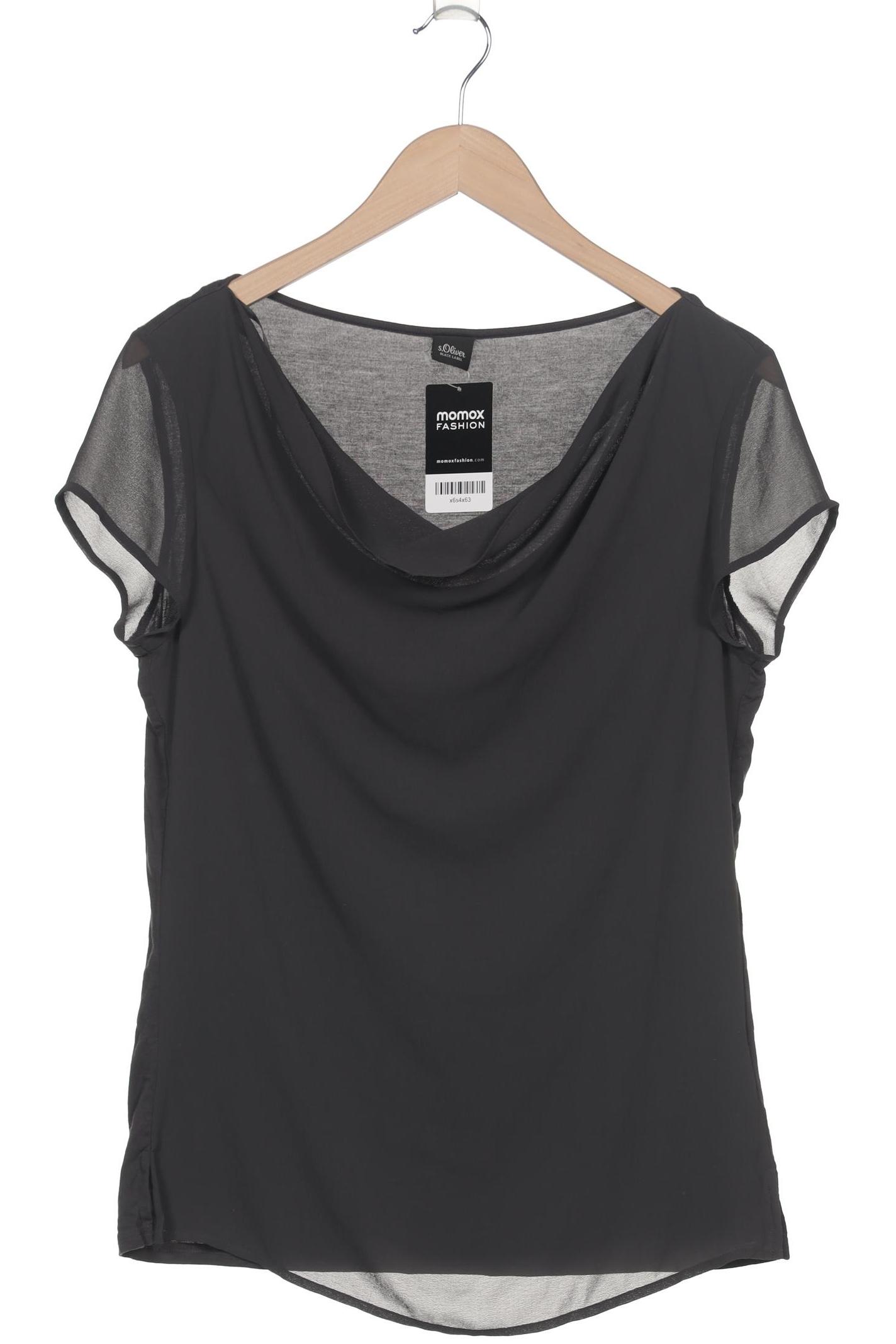 

s.Oliver Damen T-Shirt, grau, Gr. 38