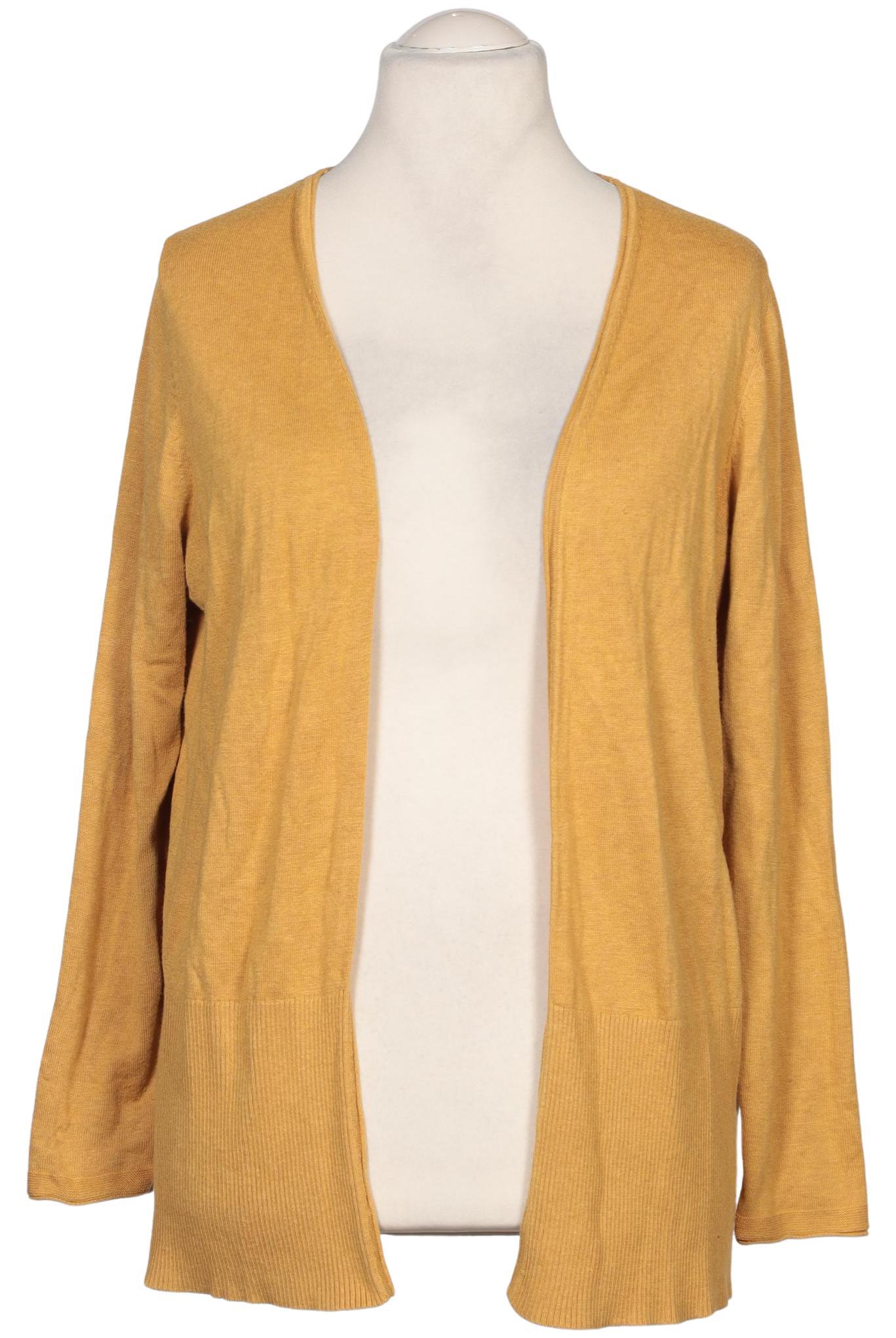 

s.Oliver Damen Strickjacke, gelb, Gr. 42