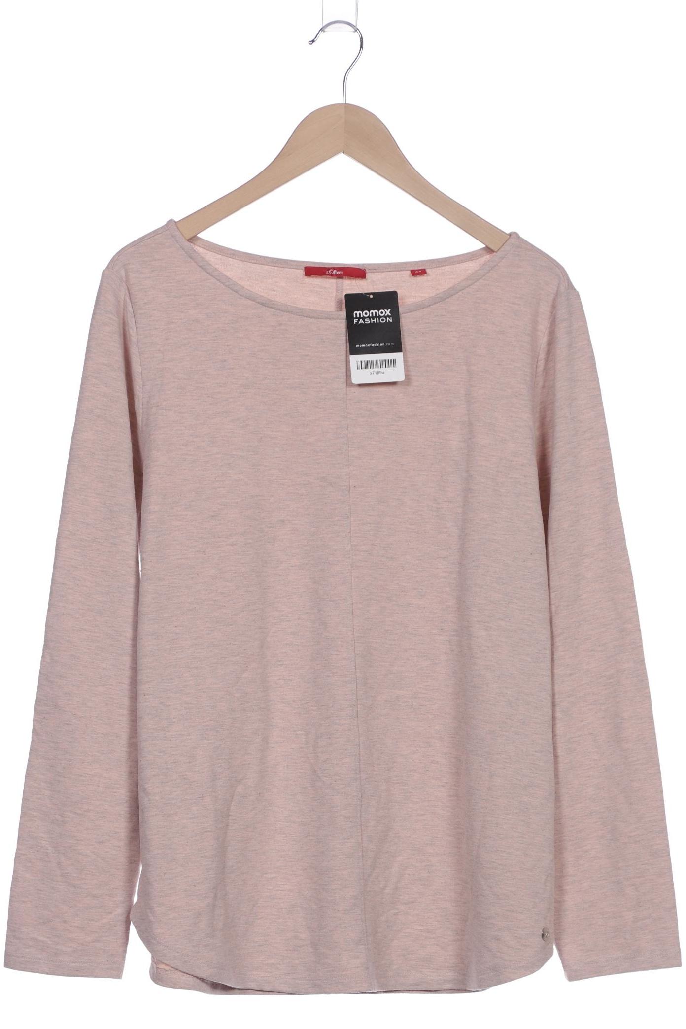 

s.Oliver Damen Langarmshirt, pink, Gr. 44