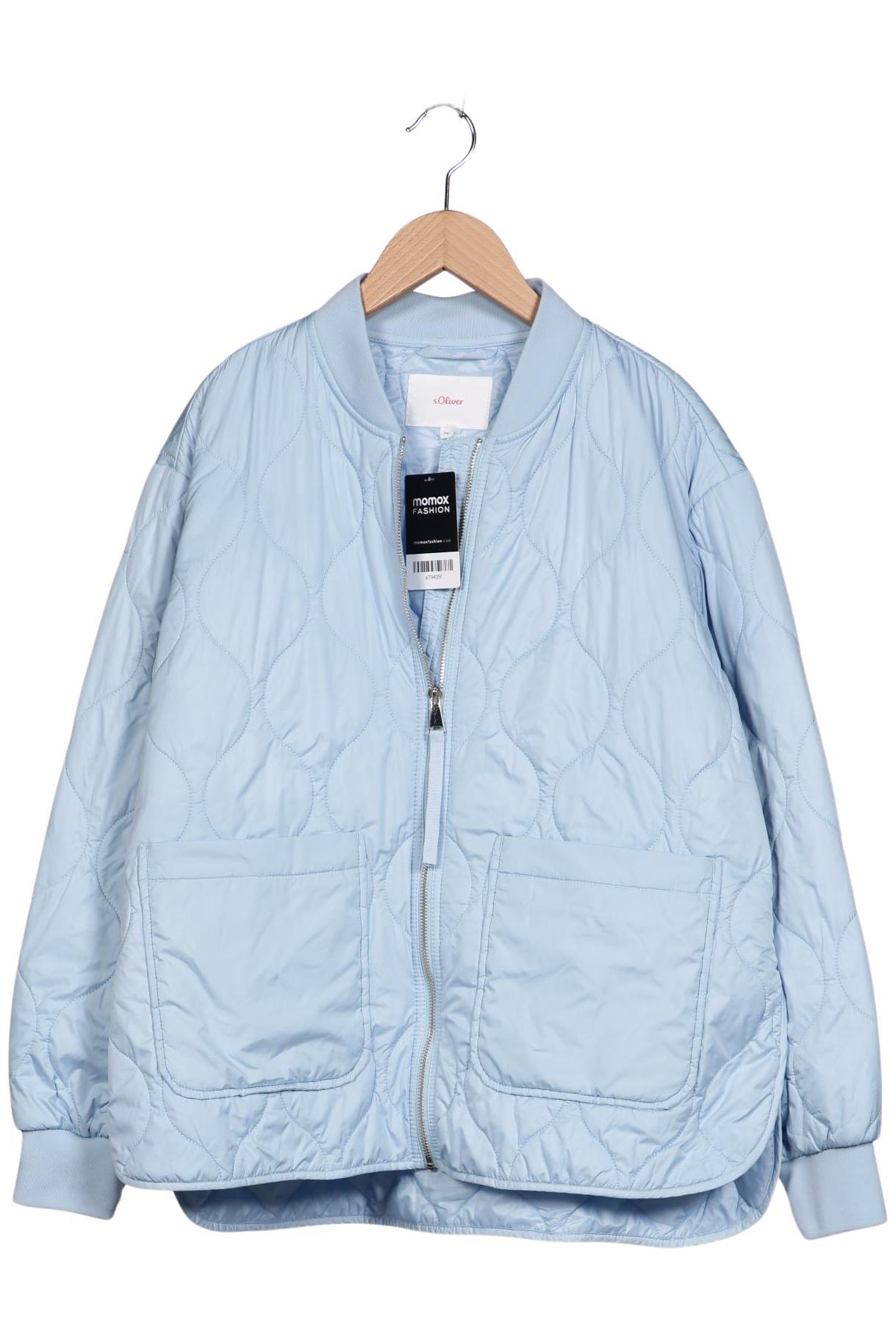 

s.Oliver Damen Jacke, hellblau, Gr. 36
