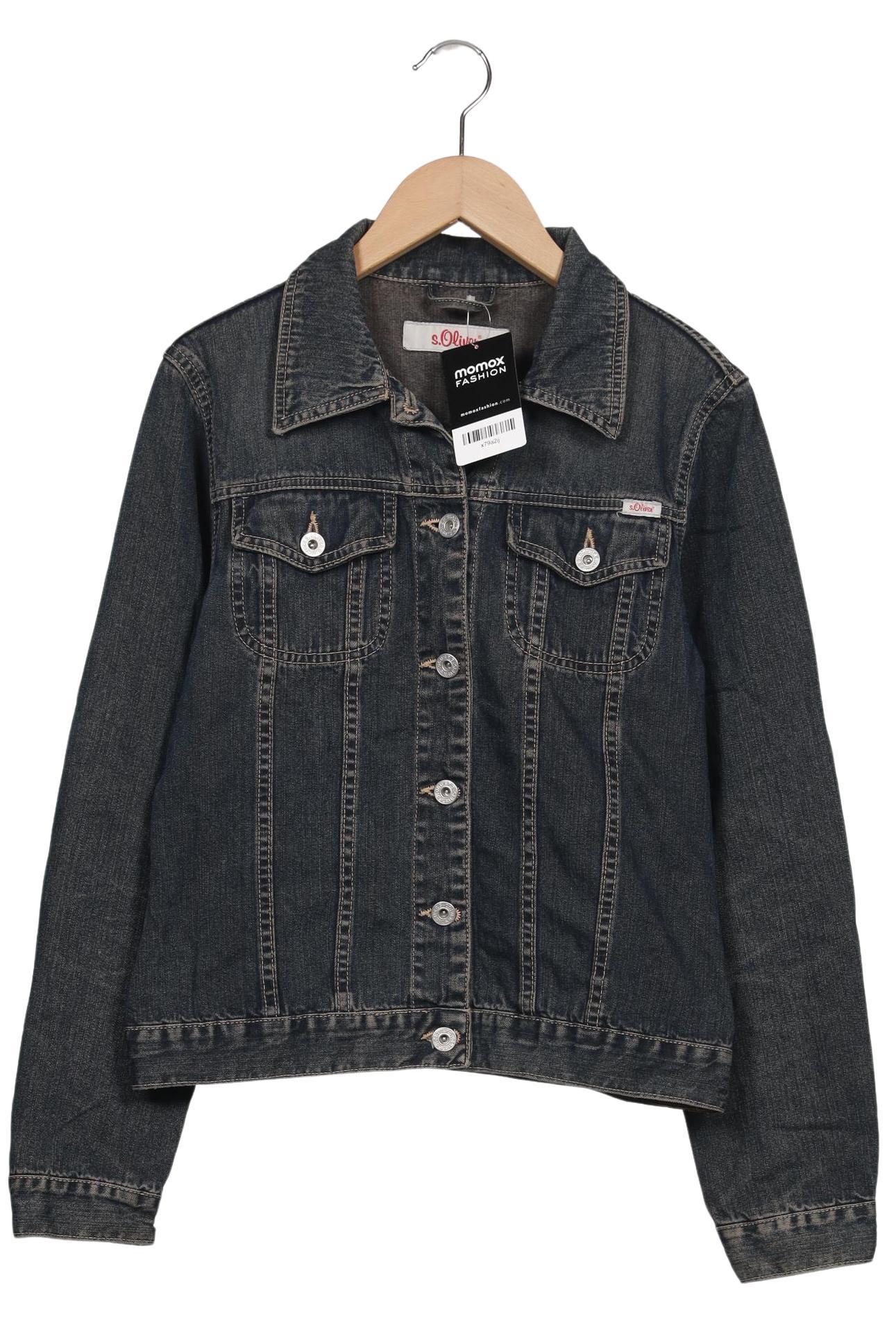 

s.Oliver Damen Jacke, blau, Gr. 36