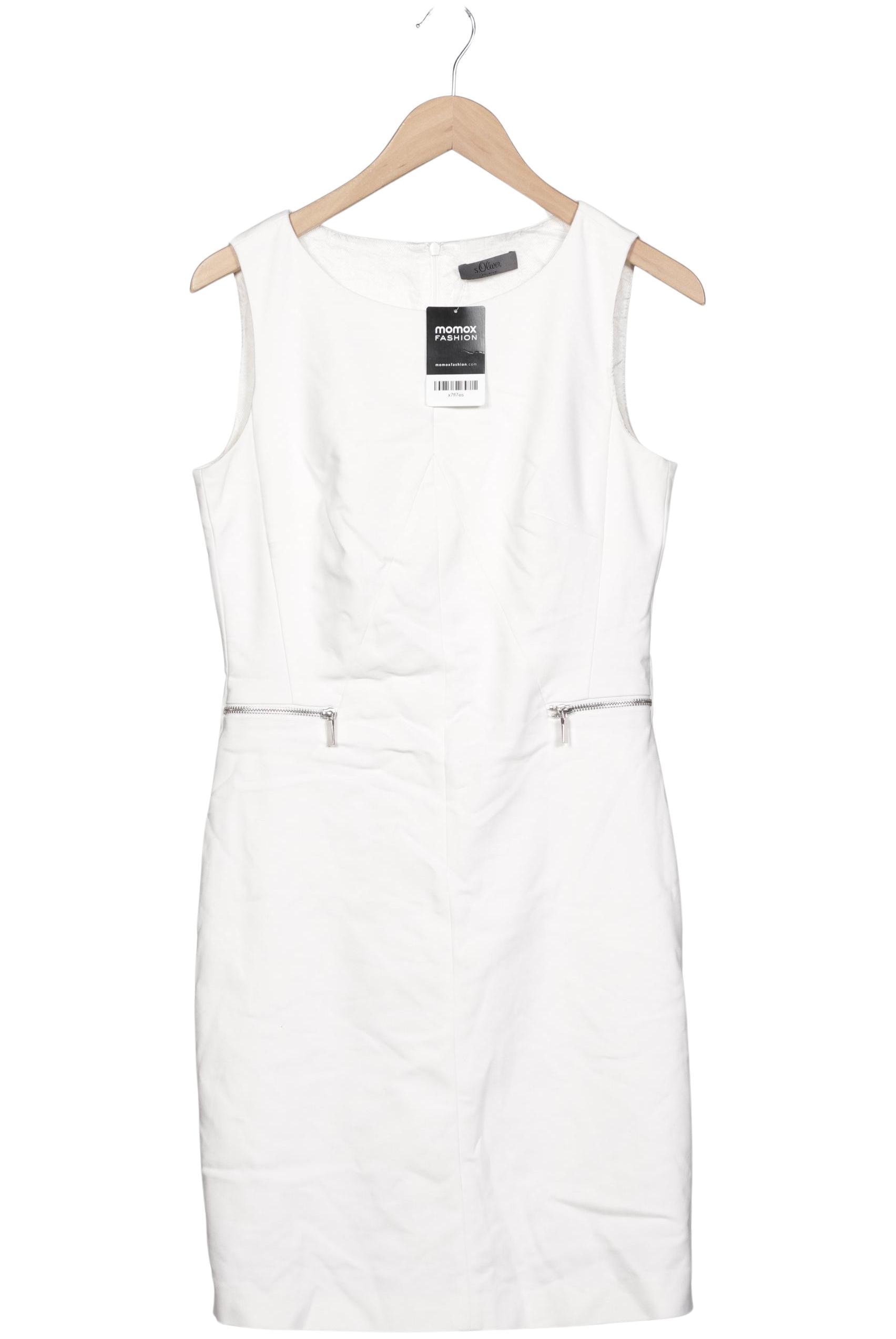 

s.Oliver Damen Kleid, weiß, Gr. 38