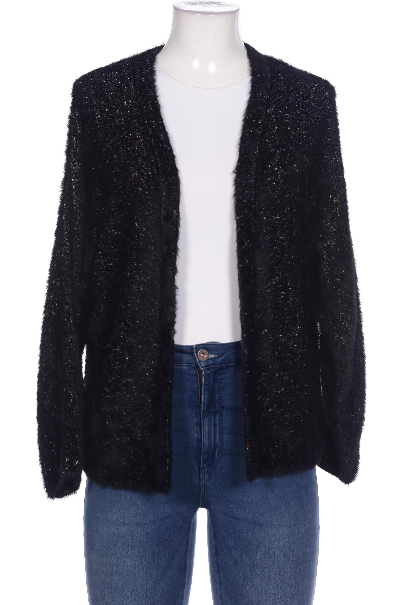 

s.Oliver Damen Strickjacke, schwarz, Gr. 38