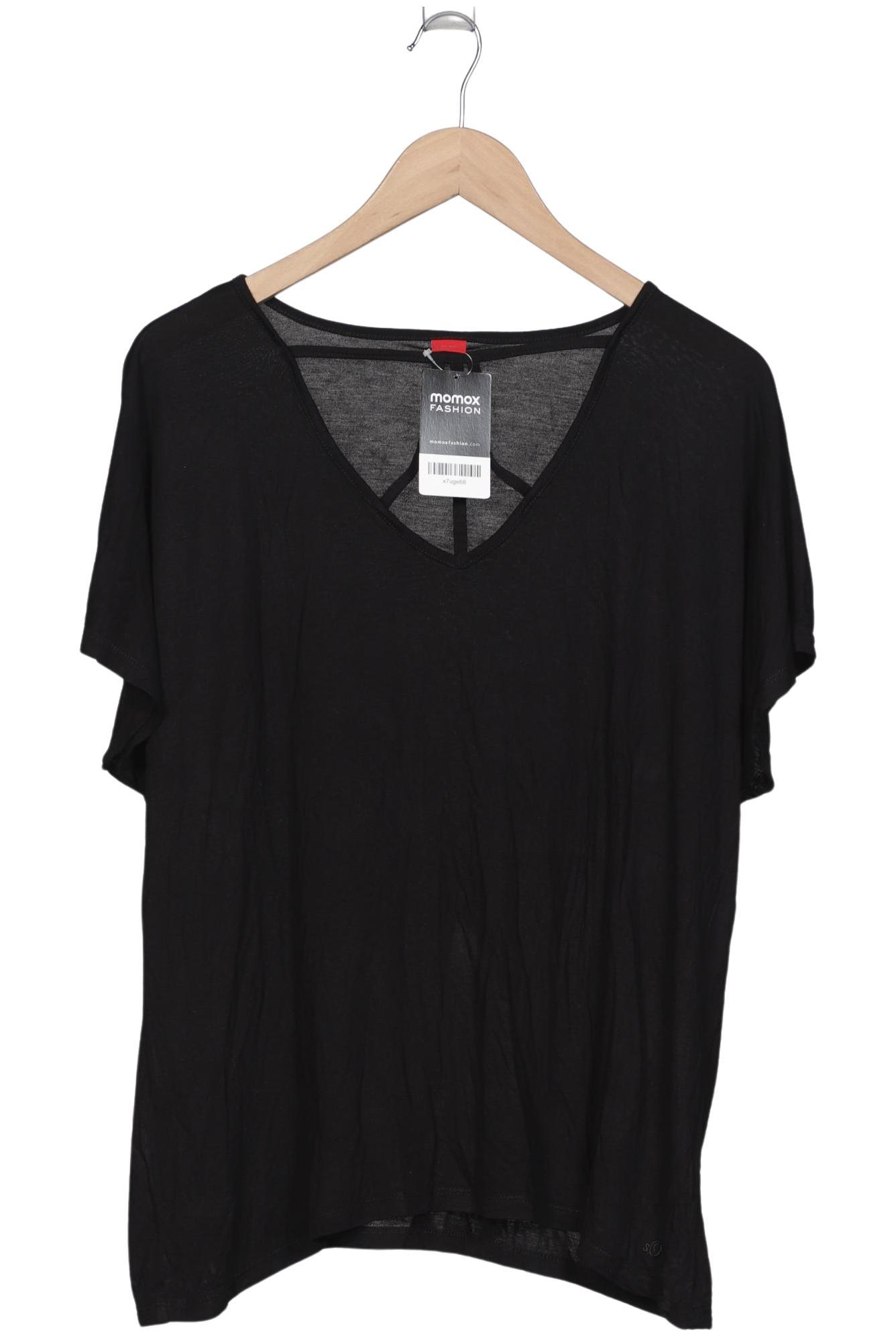 

s.Oliver Damen T-Shirt, schwarz, Gr. 44