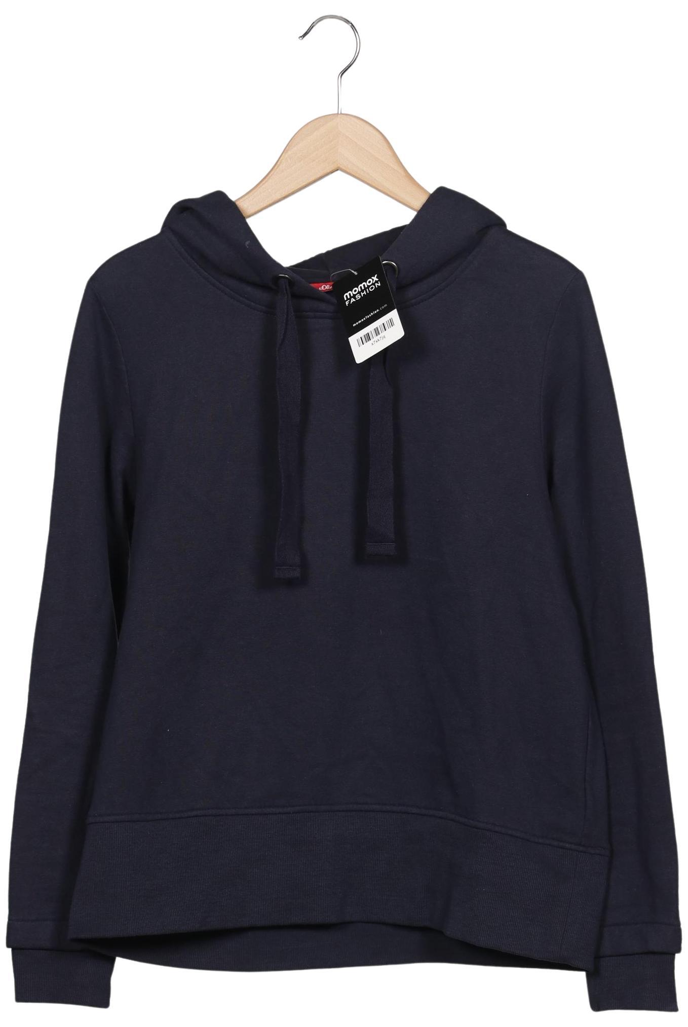 

s.Oliver Damen Kapuzenpullover, marineblau, Gr. 38