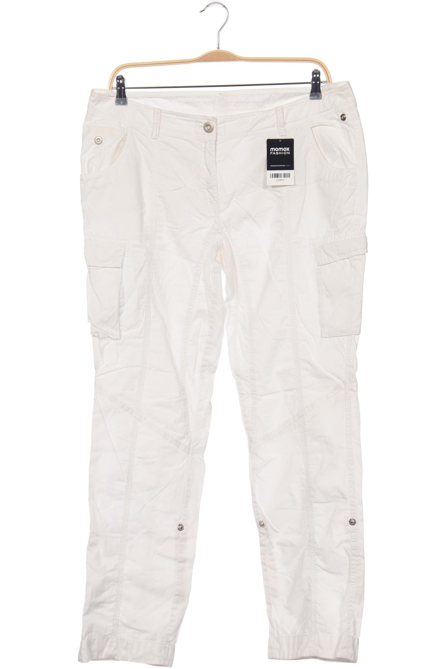 

s.Oliver Damen Stoffhose, weiß, Gr. 36
