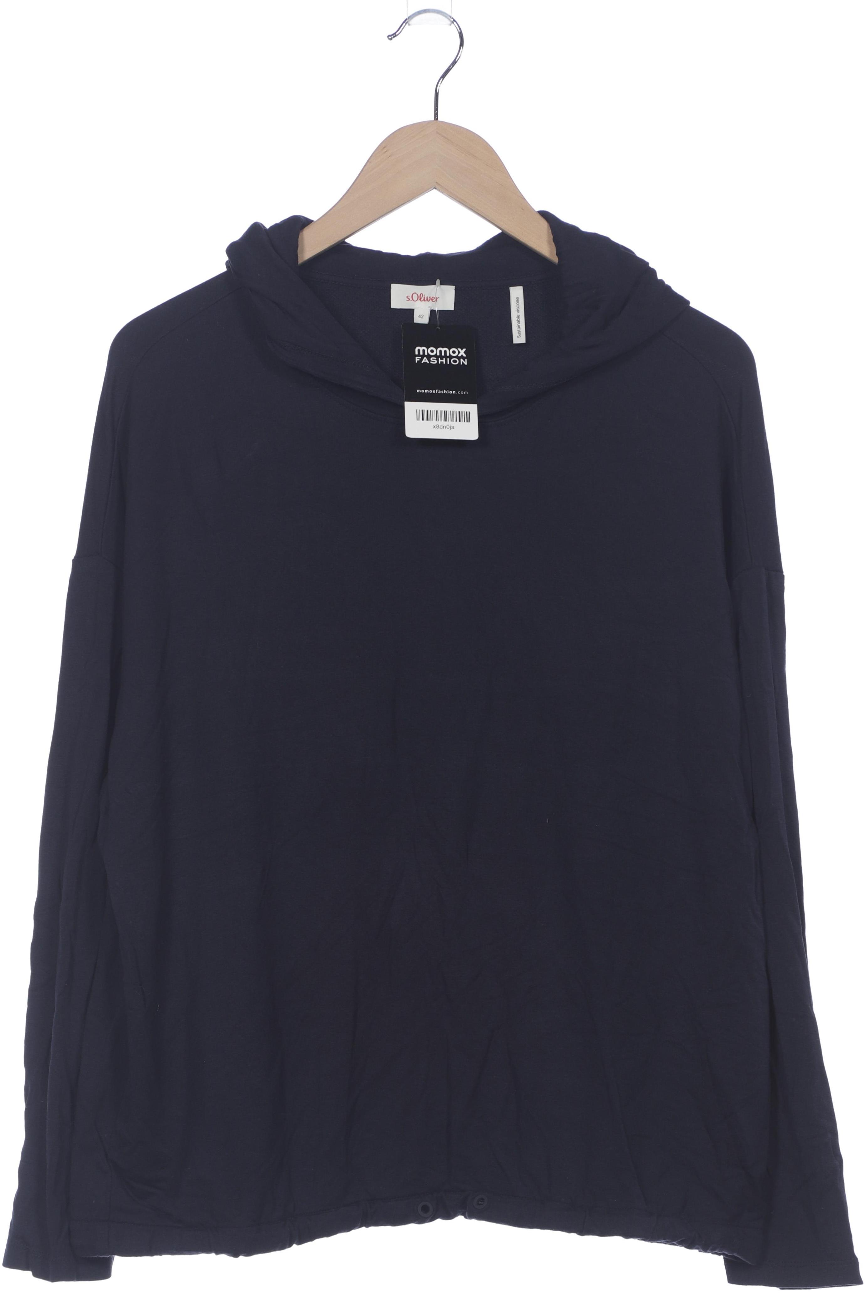 

s.Oliver Damen Langarmshirt, marineblau, Gr. 42
