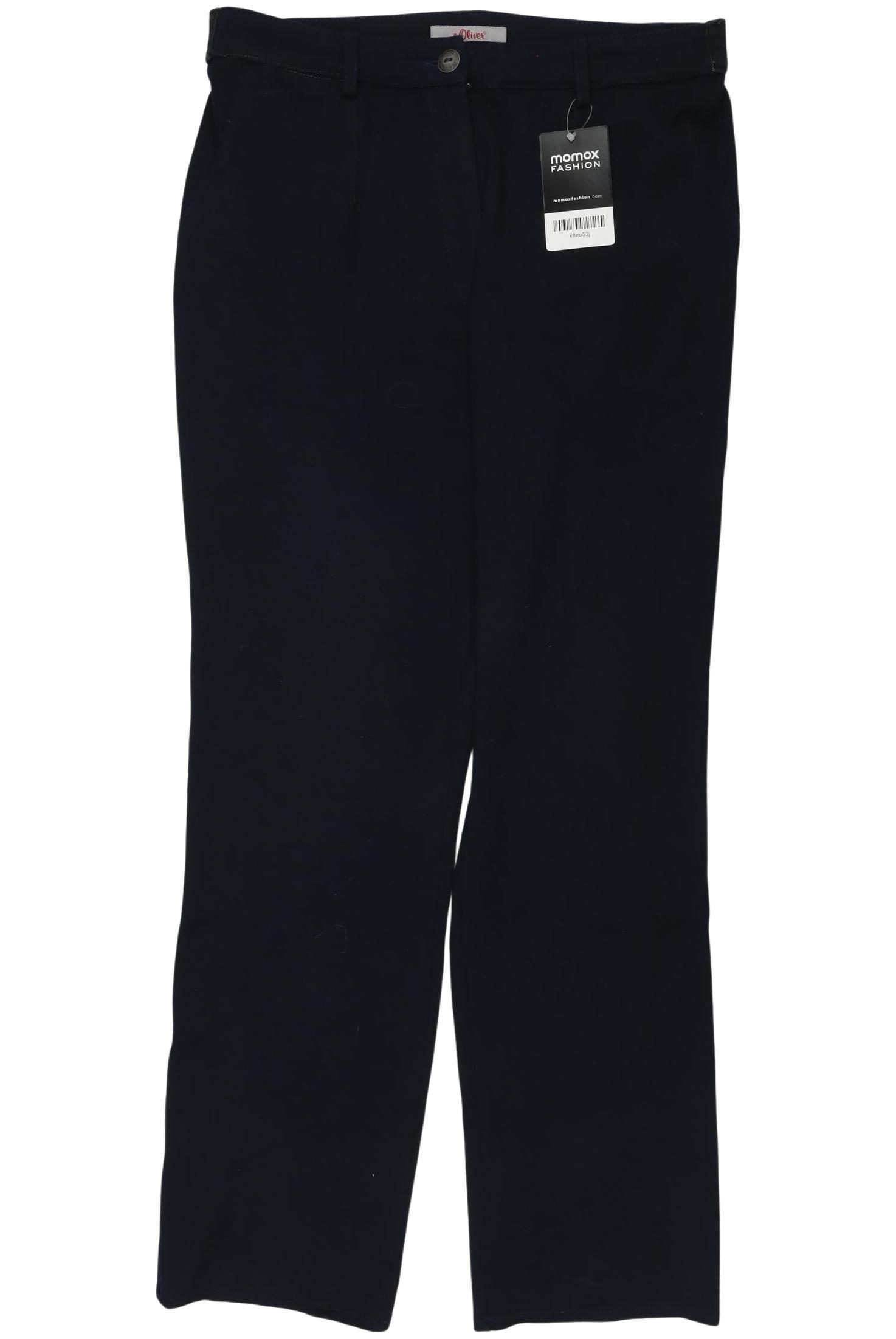 

s.Oliver Damen Stoffhose, marineblau, Gr. 38