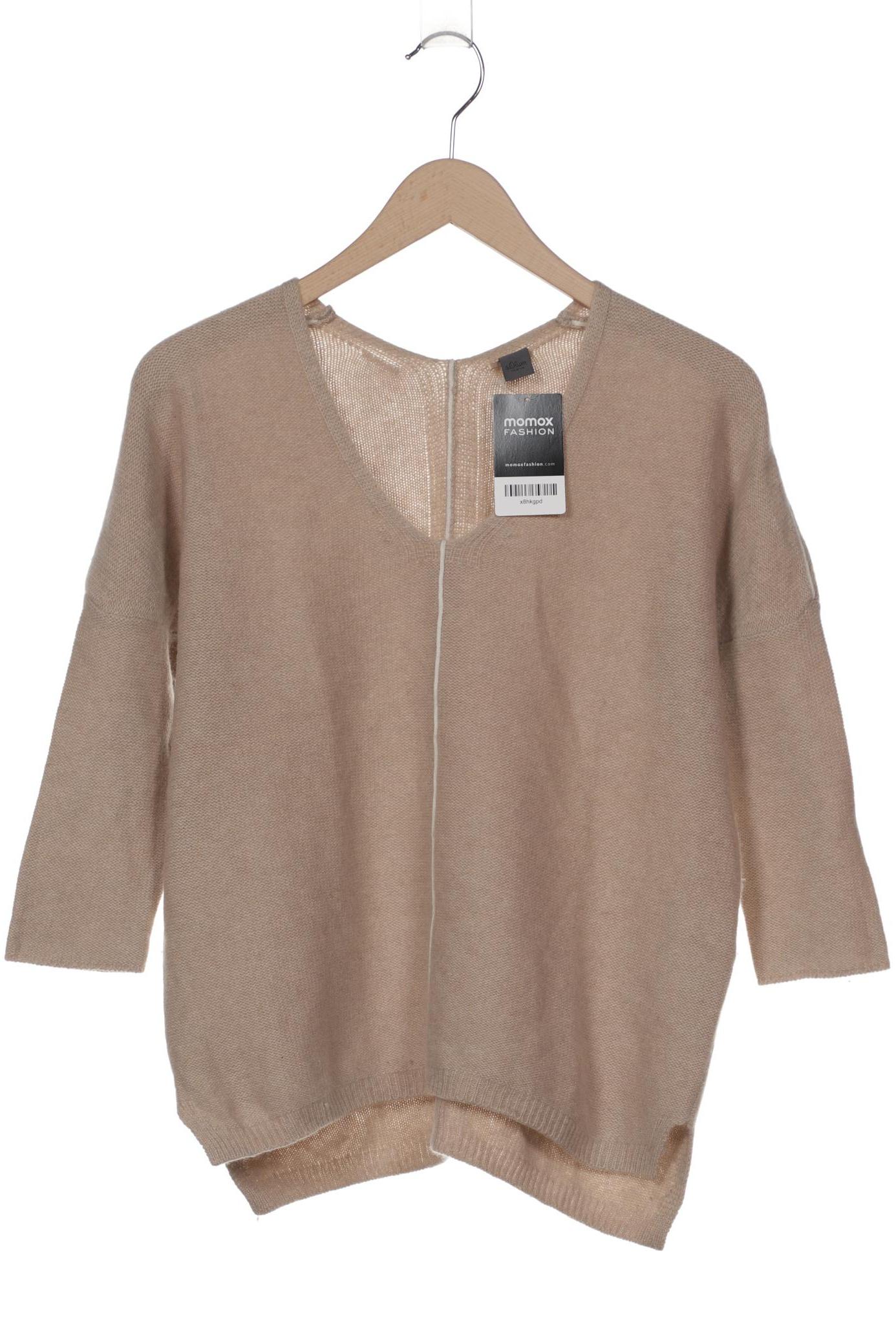 

s.Oliver Damen Pullover, beige, Gr. 36