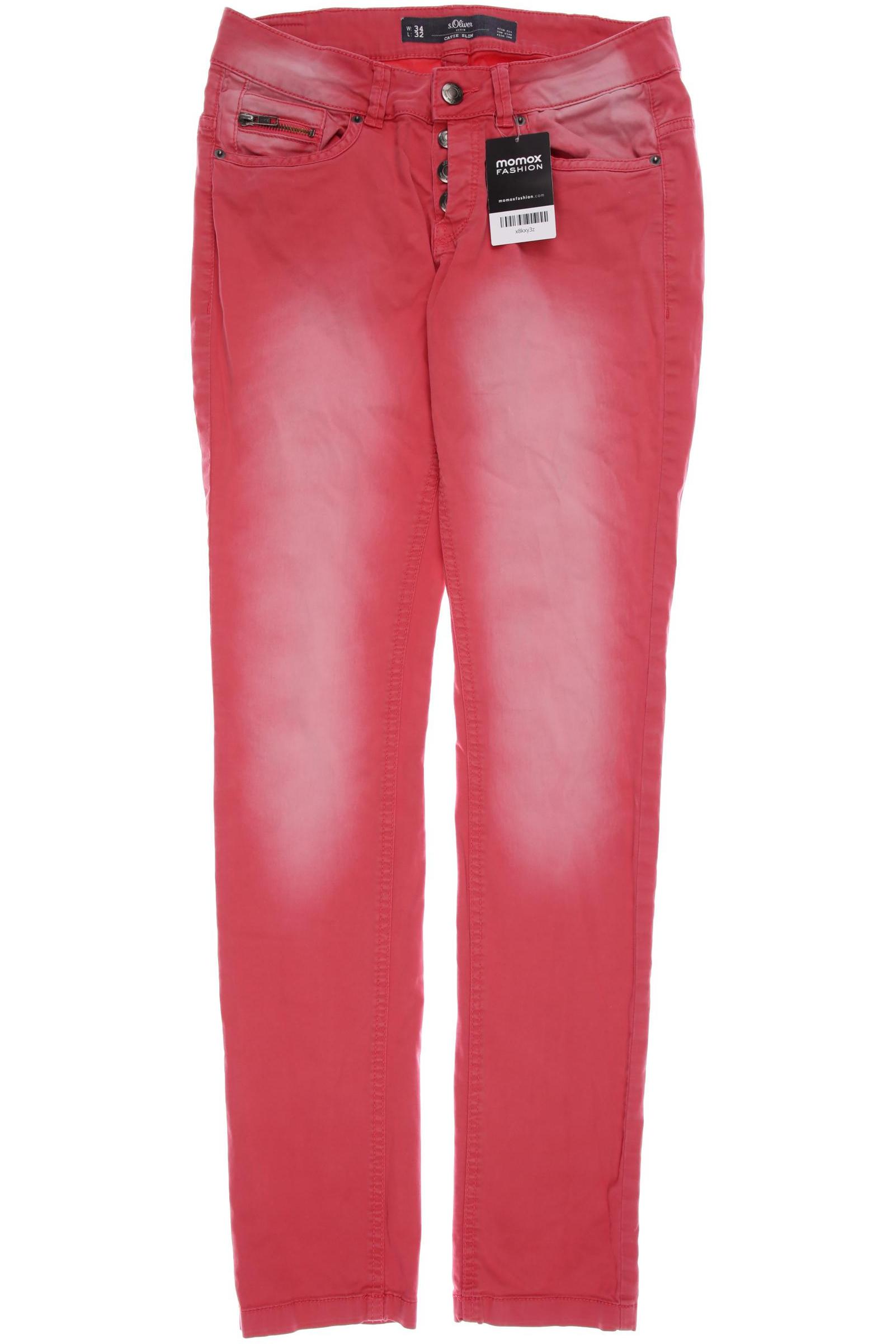 

s.Oliver Damen Stoffhose, pink, Gr. 34