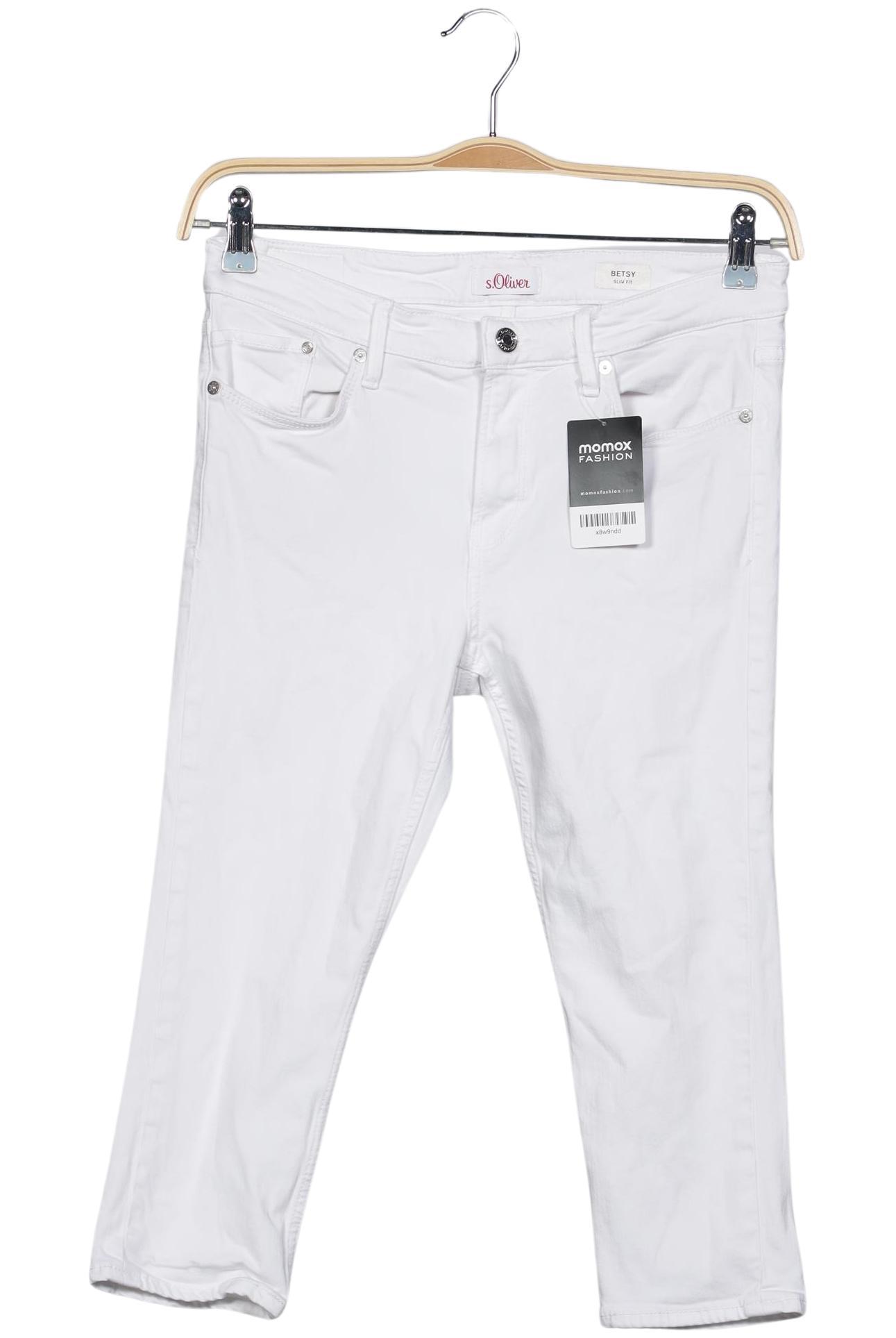 

s.Oliver Damen Jeans, weiß, Gr. 38