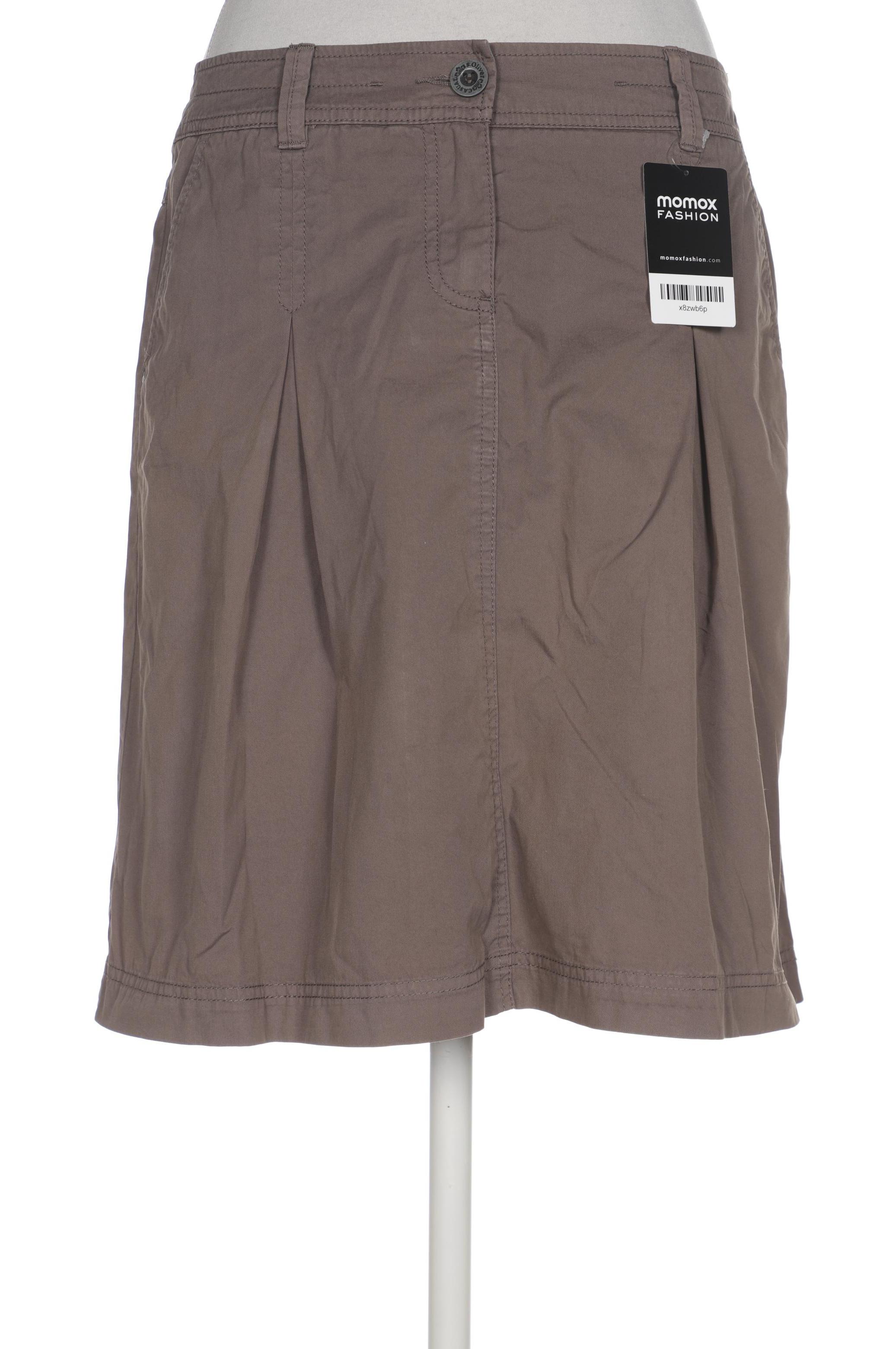 

s.Oliver Damen Rock, braun, Gr. 36