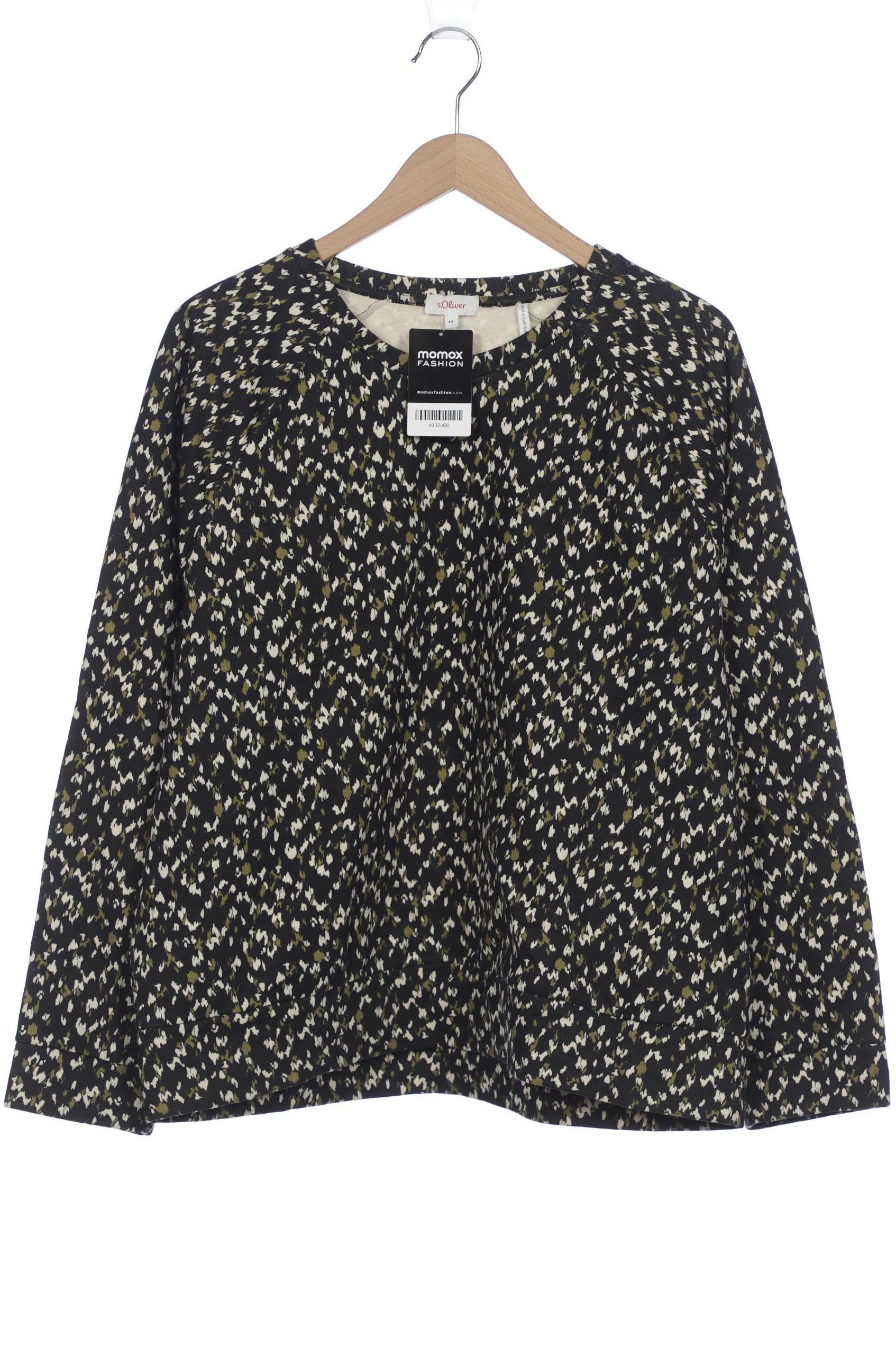 

s.Oliver Damen Sweatshirt, schwarz, Gr. 44
