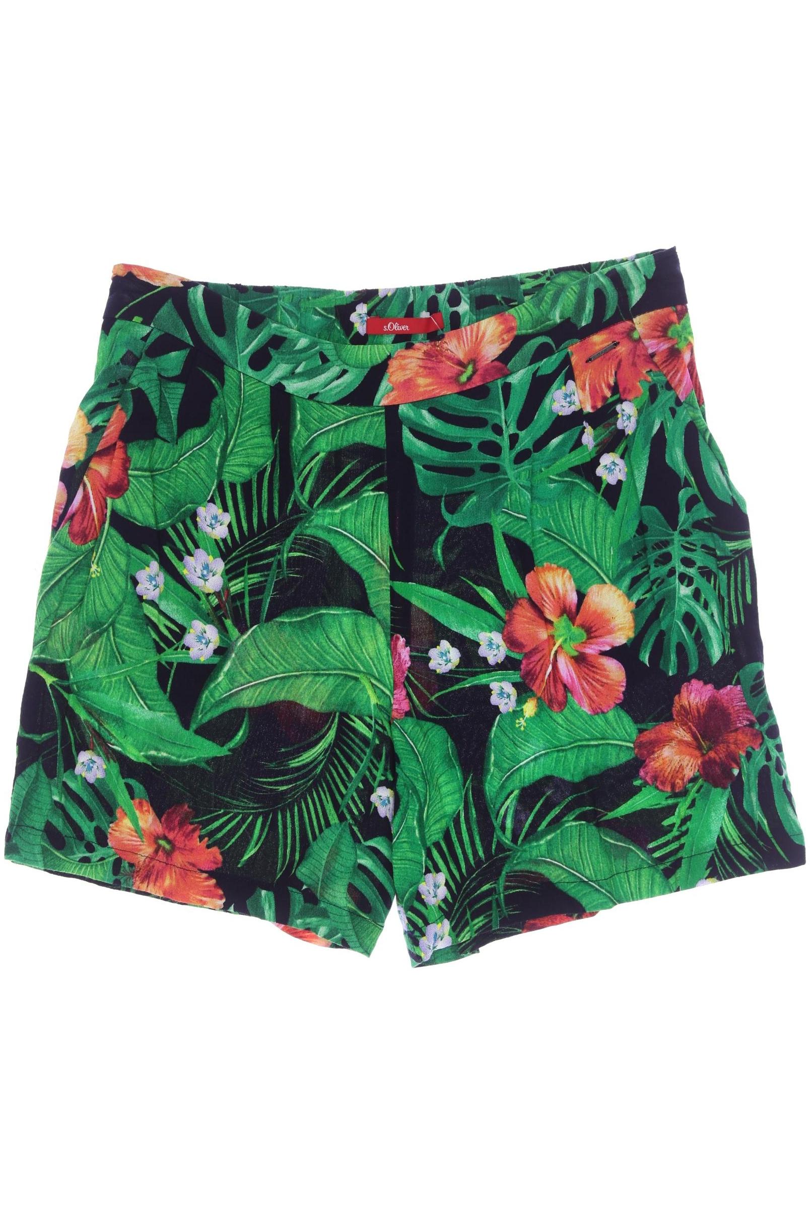 

s.Oliver Damen Shorts, grün, Gr. 34