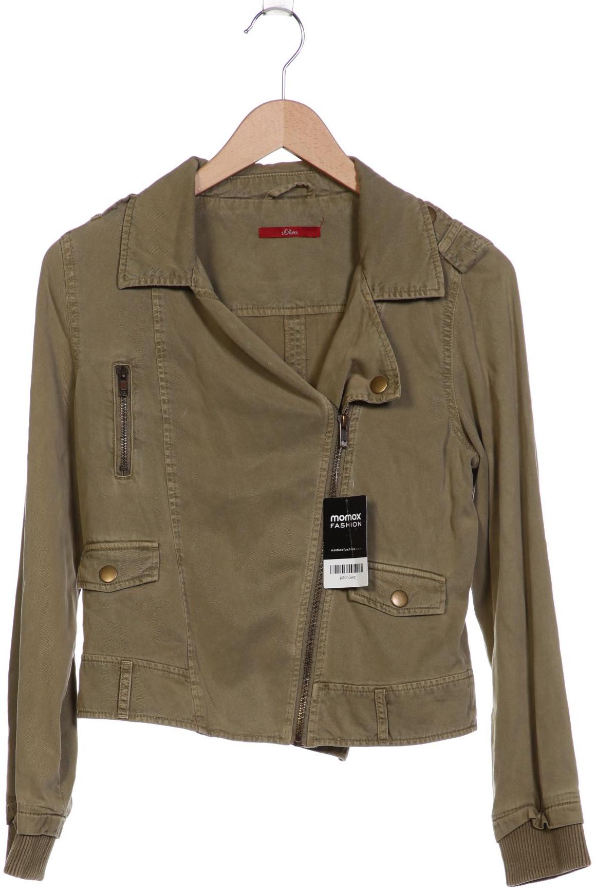 

s.Oliver Damen Jacke, grün, Gr. 38