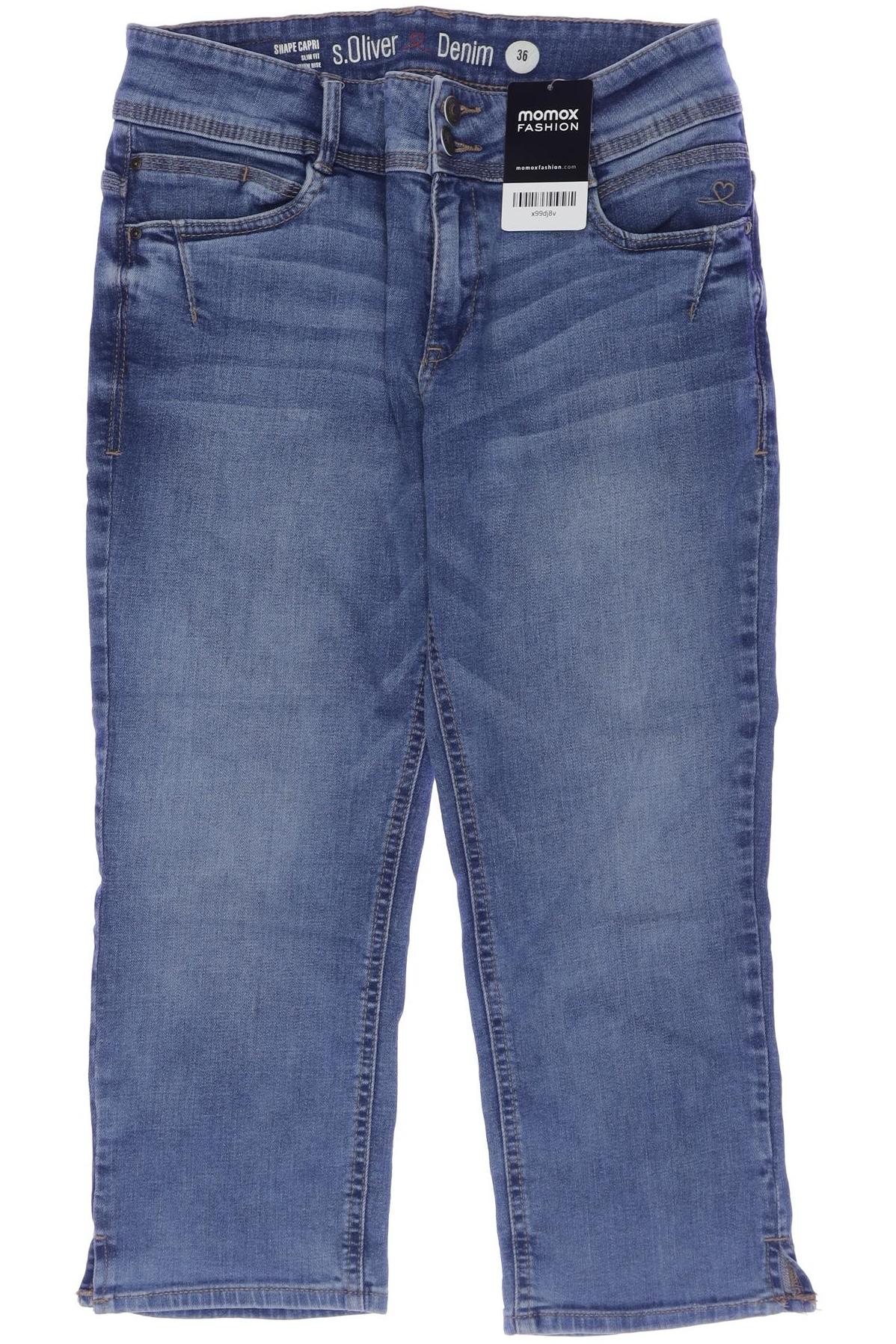 

s.Oliver Damen Shorts, blau, Gr. 36