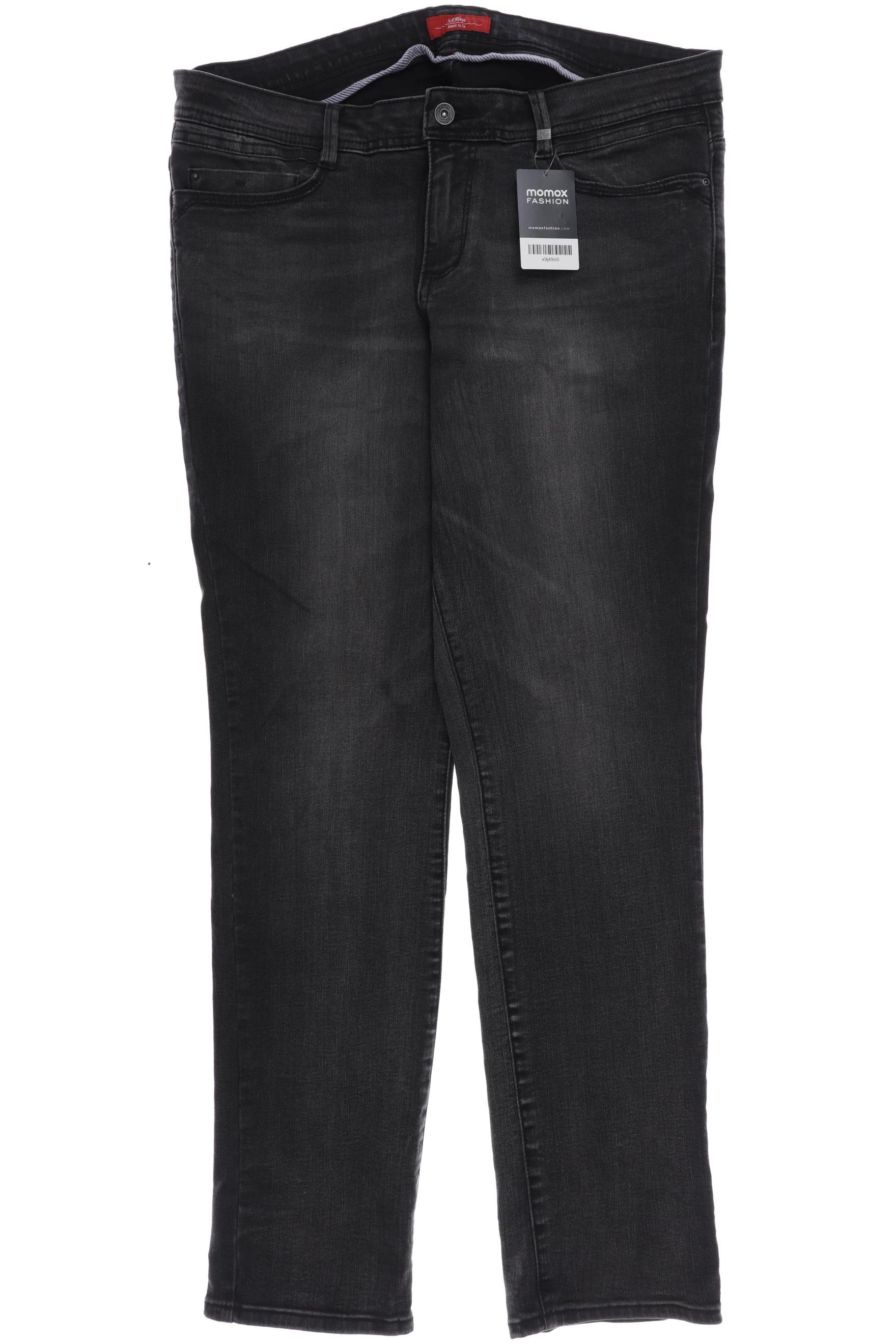 

s.Oliver Damen Jeans, grau