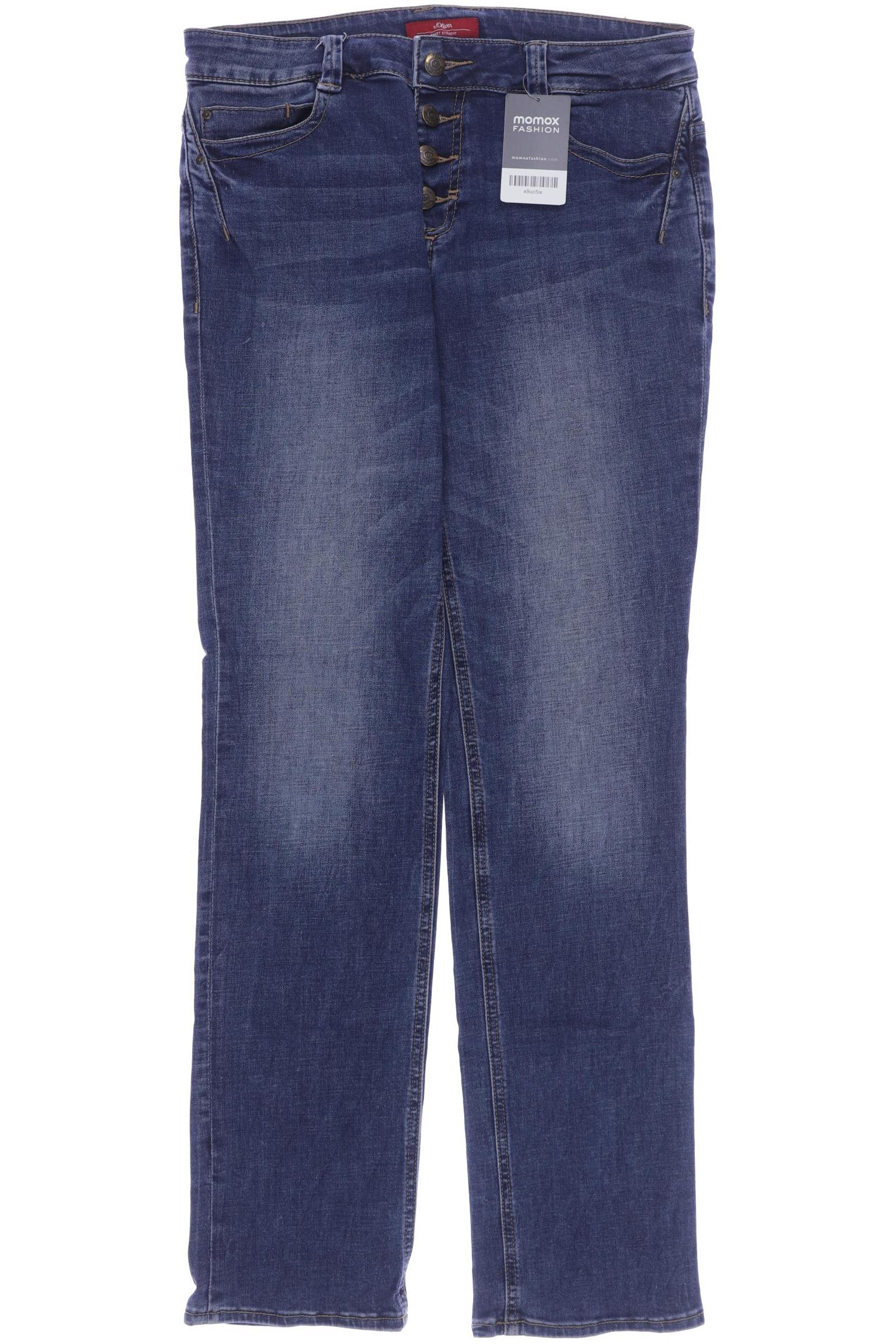 

s.Oliver Damen Jeans, blau