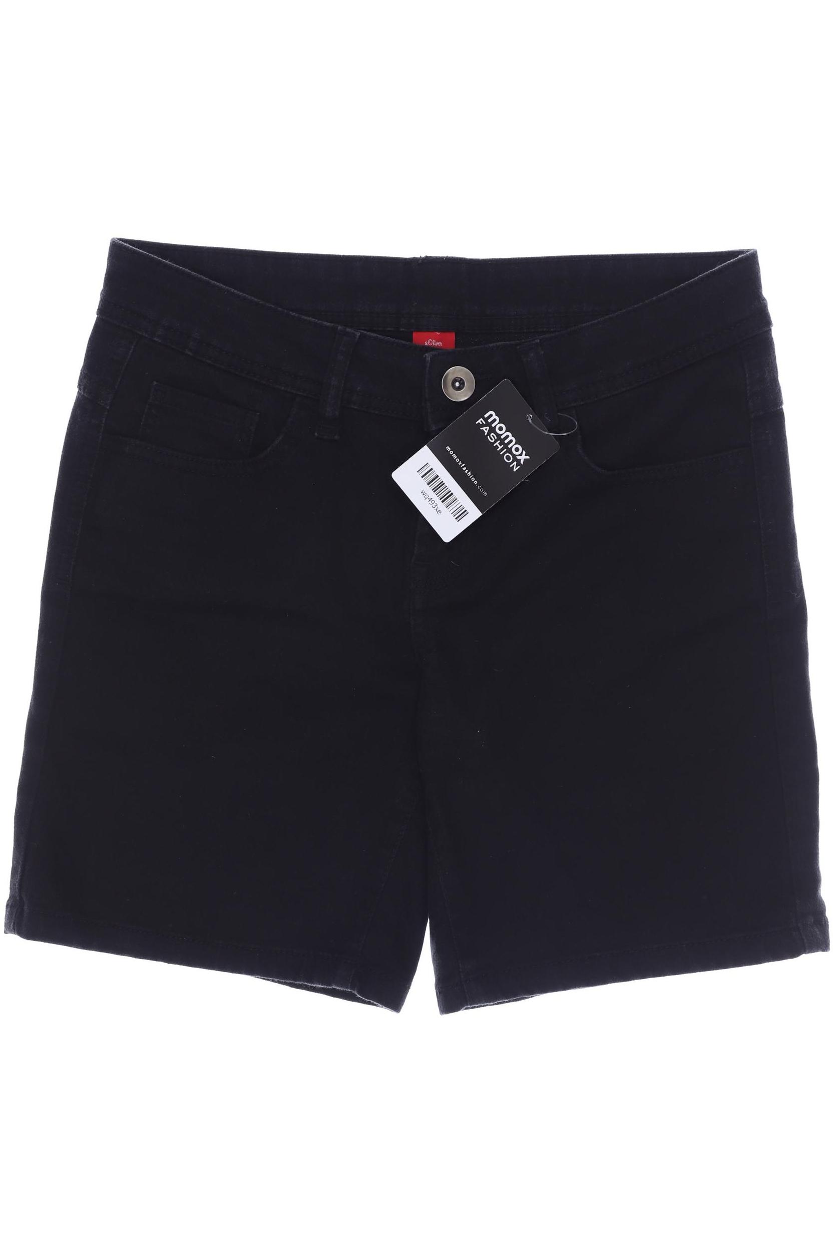 

s.Oliver Damen Shorts, schwarz, Gr. 36