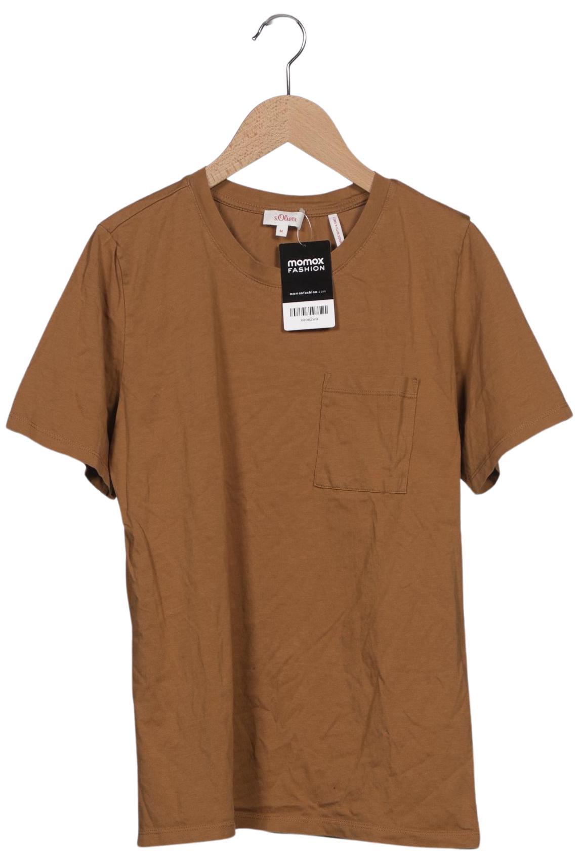 

s.Oliver Damen T-Shirt, braun, Gr. 38