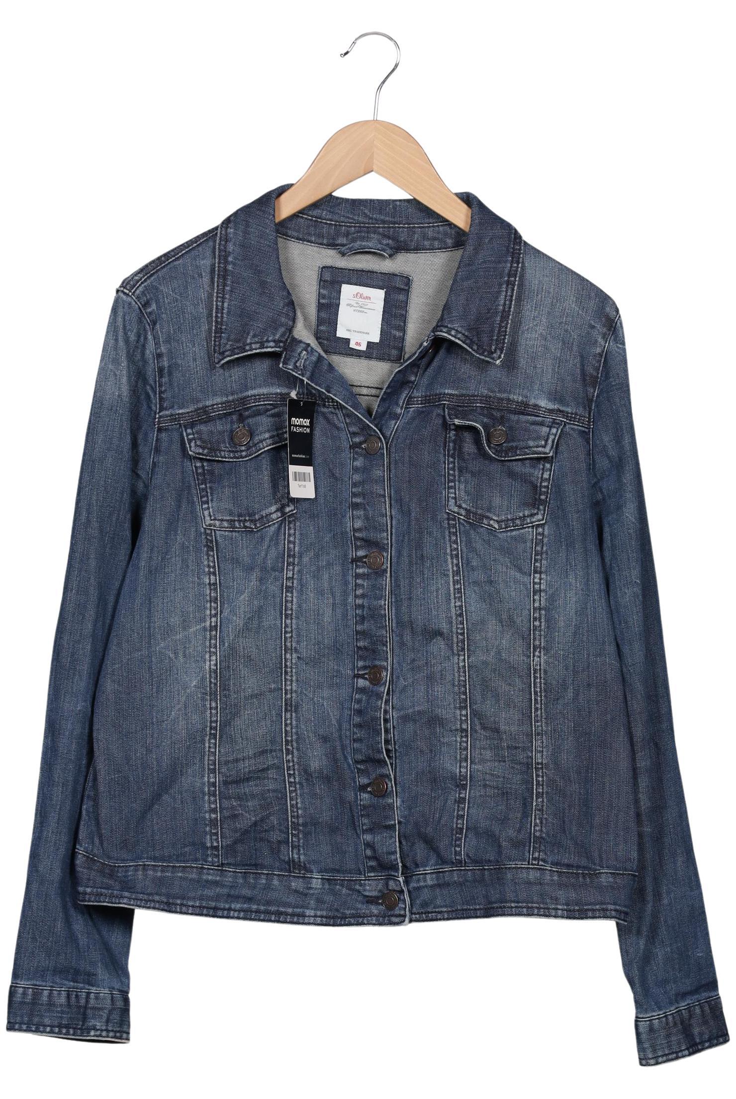 

s.Oliver Damen Jacke, blau, Gr. 46