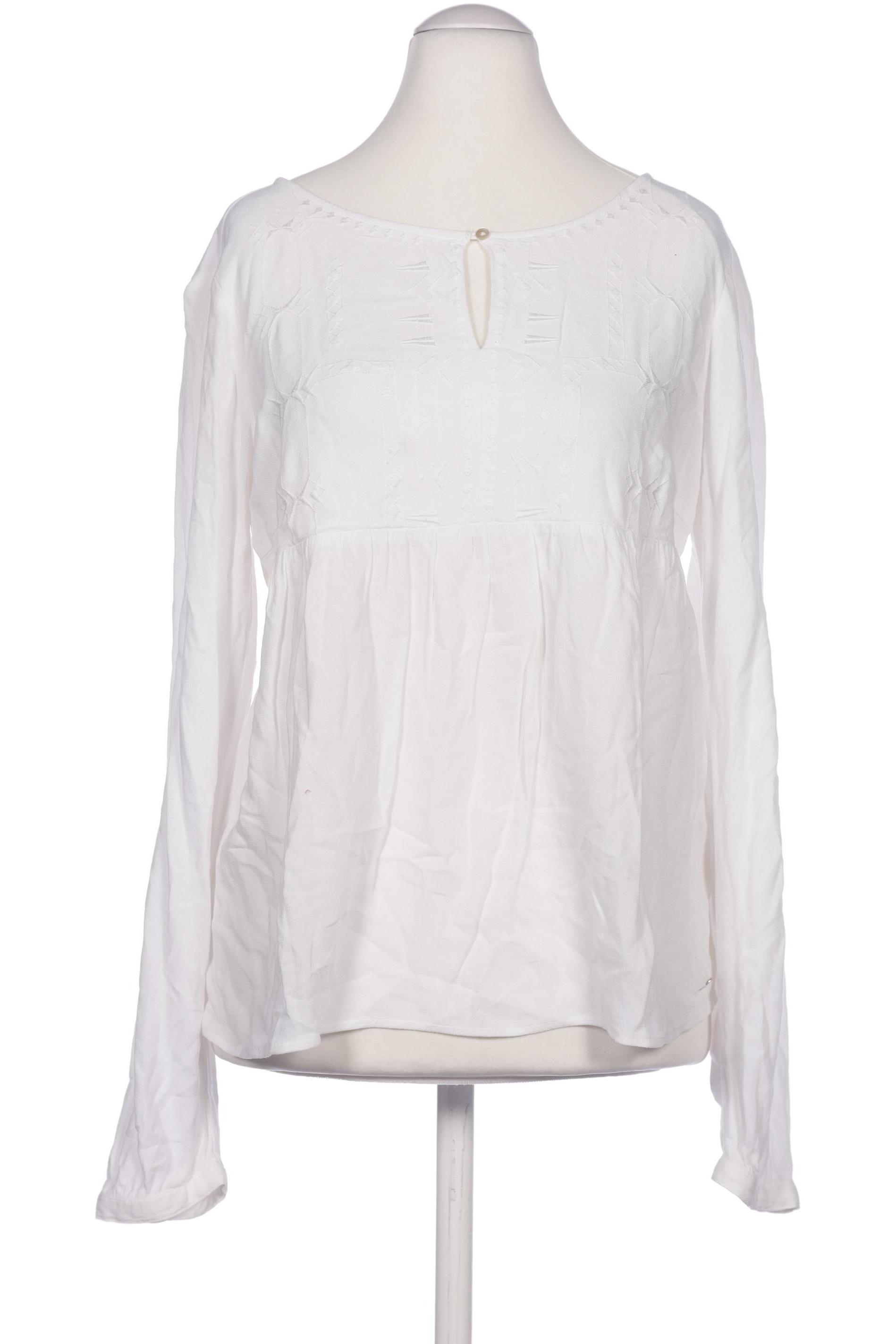 

s.Oliver Damen Bluse, cremeweiß, Gr. 36