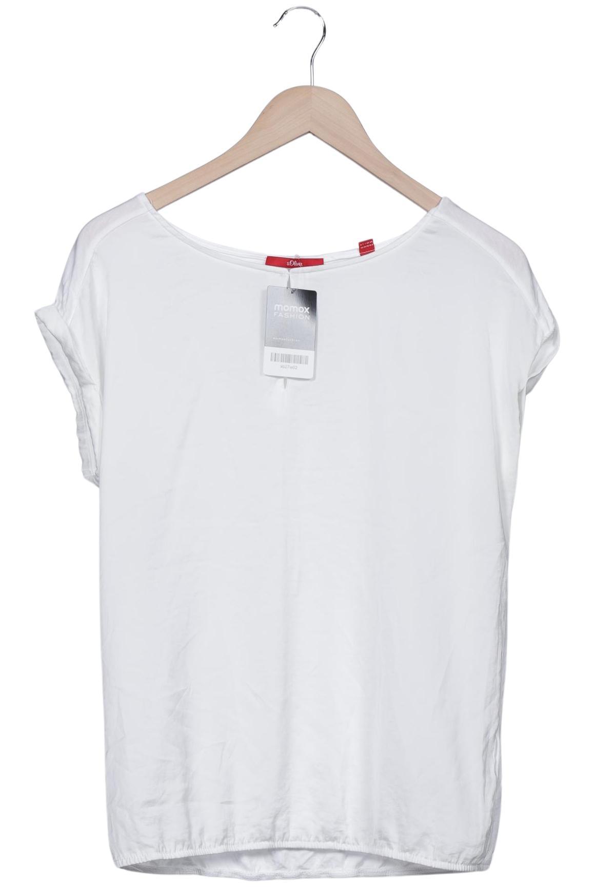 

s.Oliver Damen T-Shirt, weiß, Gr. 36