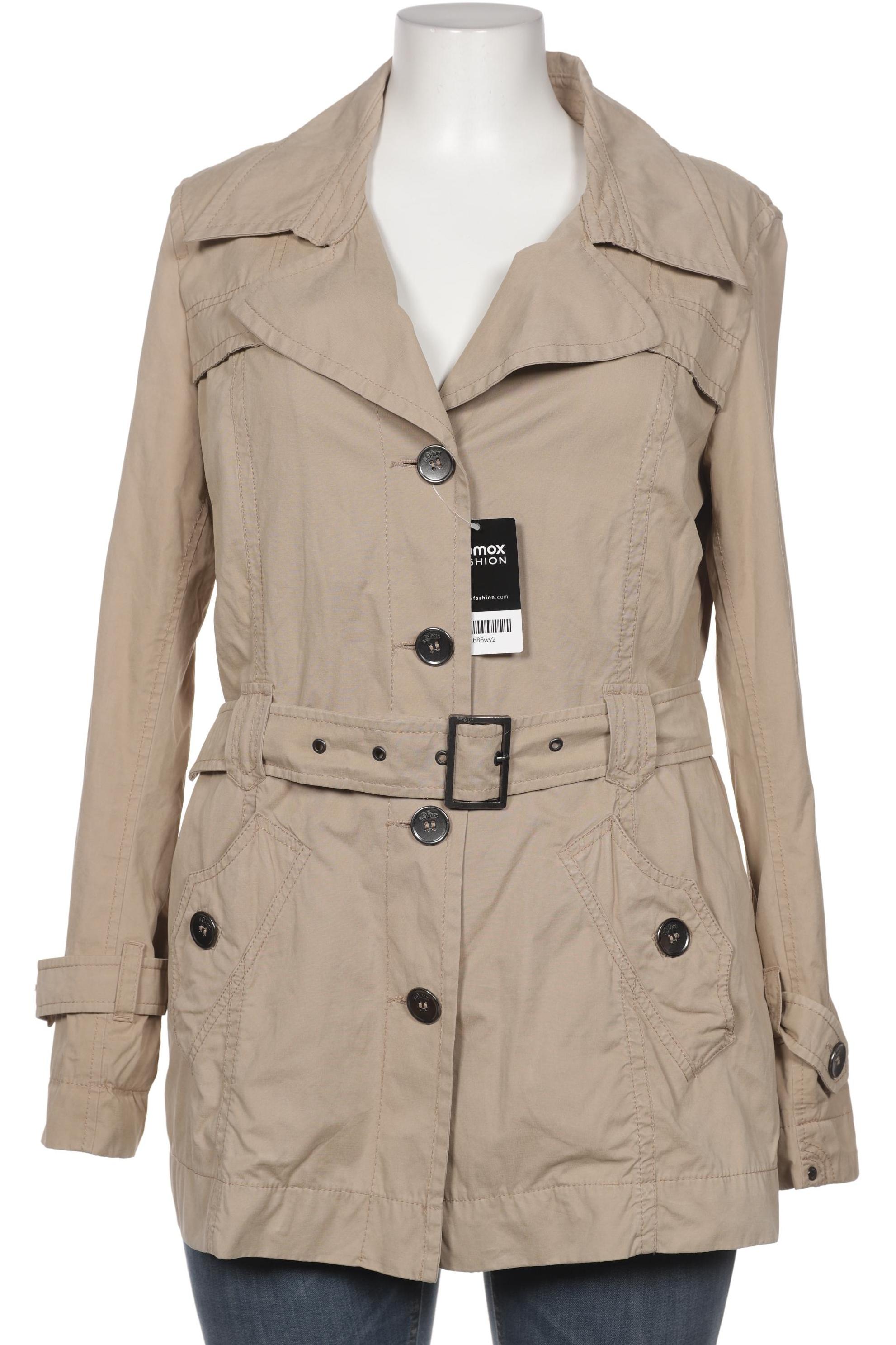 

s.Oliver Damen Mantel, beige, Gr. 42