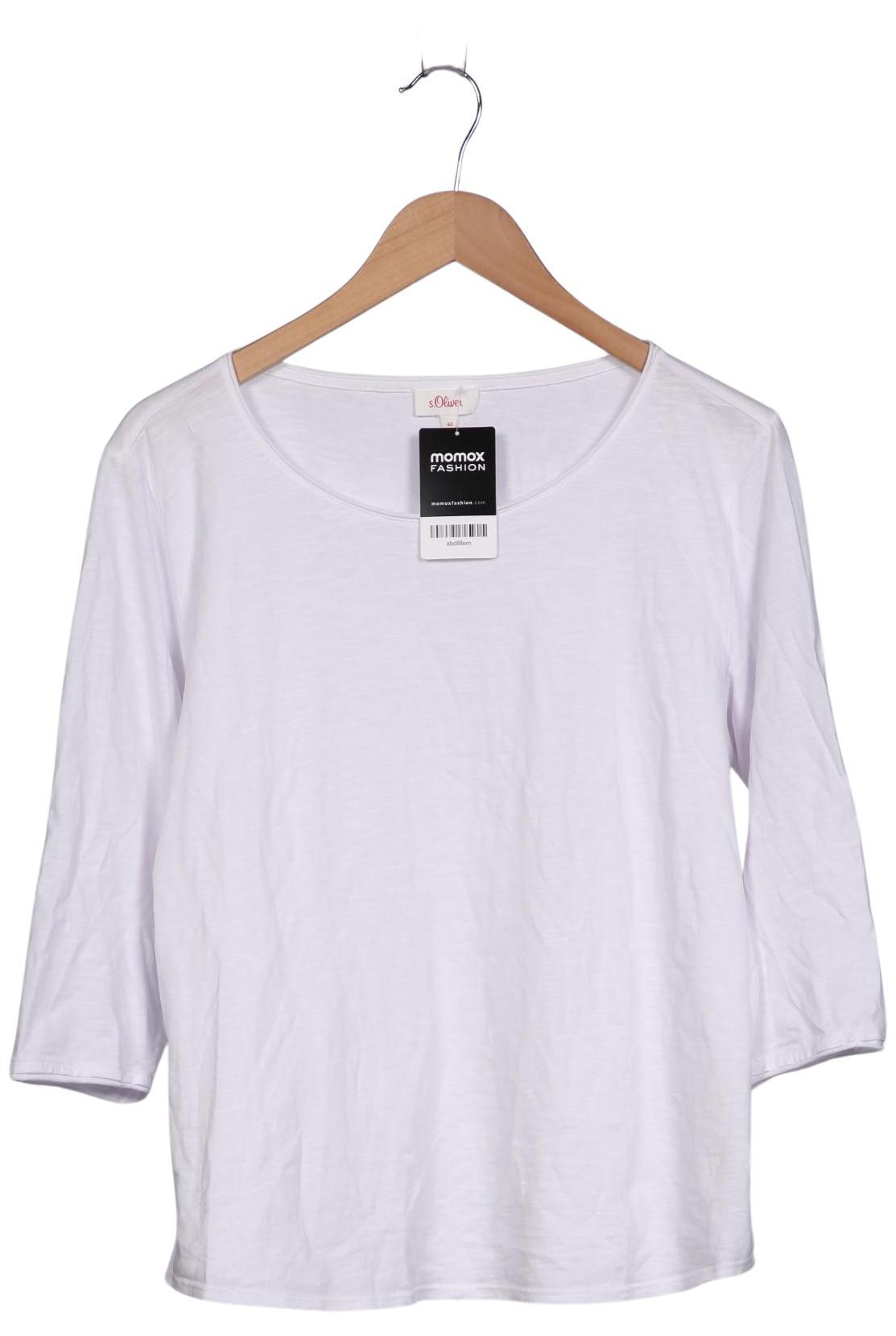 

s.Oliver Damen T-Shirt, weiß, Gr. 42