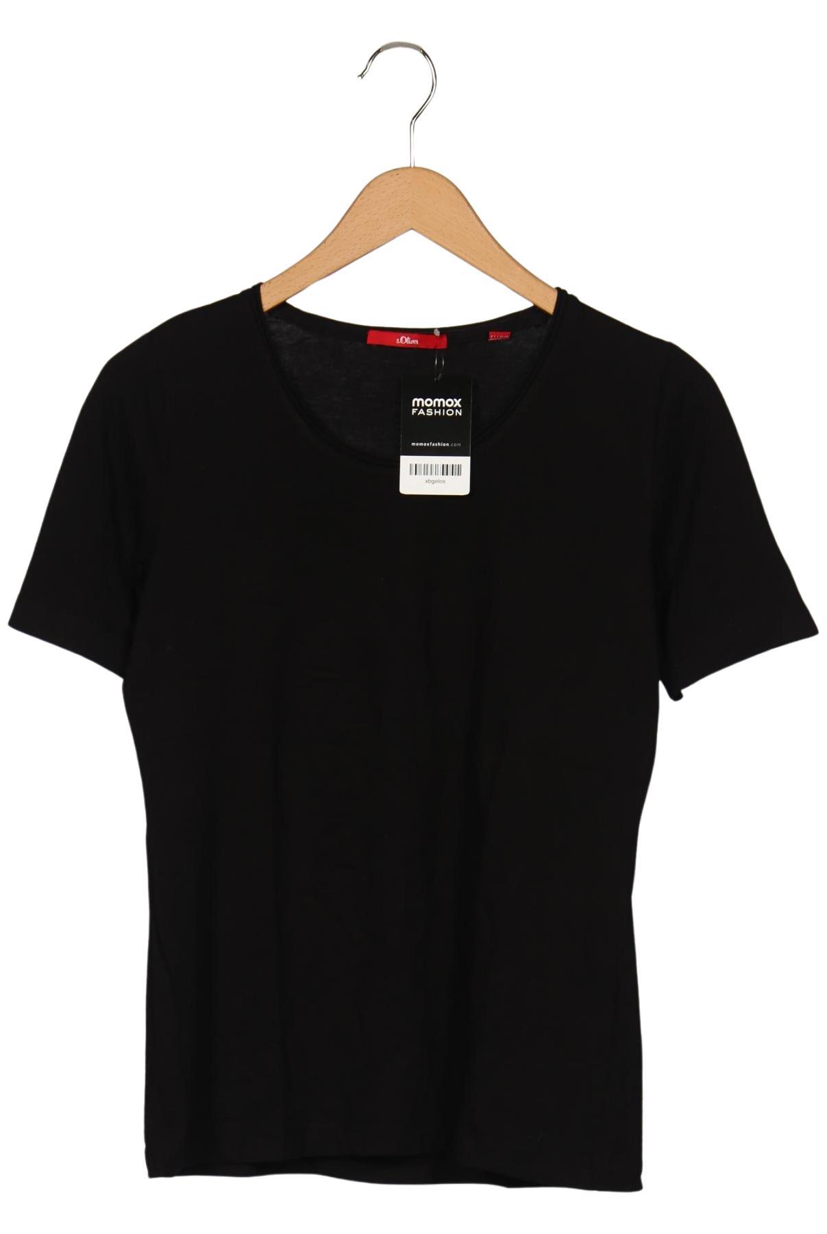 

s.Oliver Damen T-Shirt, schwarz, Gr. 40