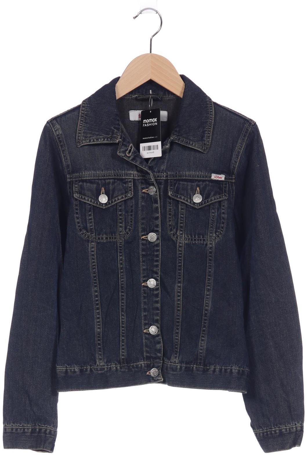 

s.Oliver Damen Jacke, blau, Gr. 34