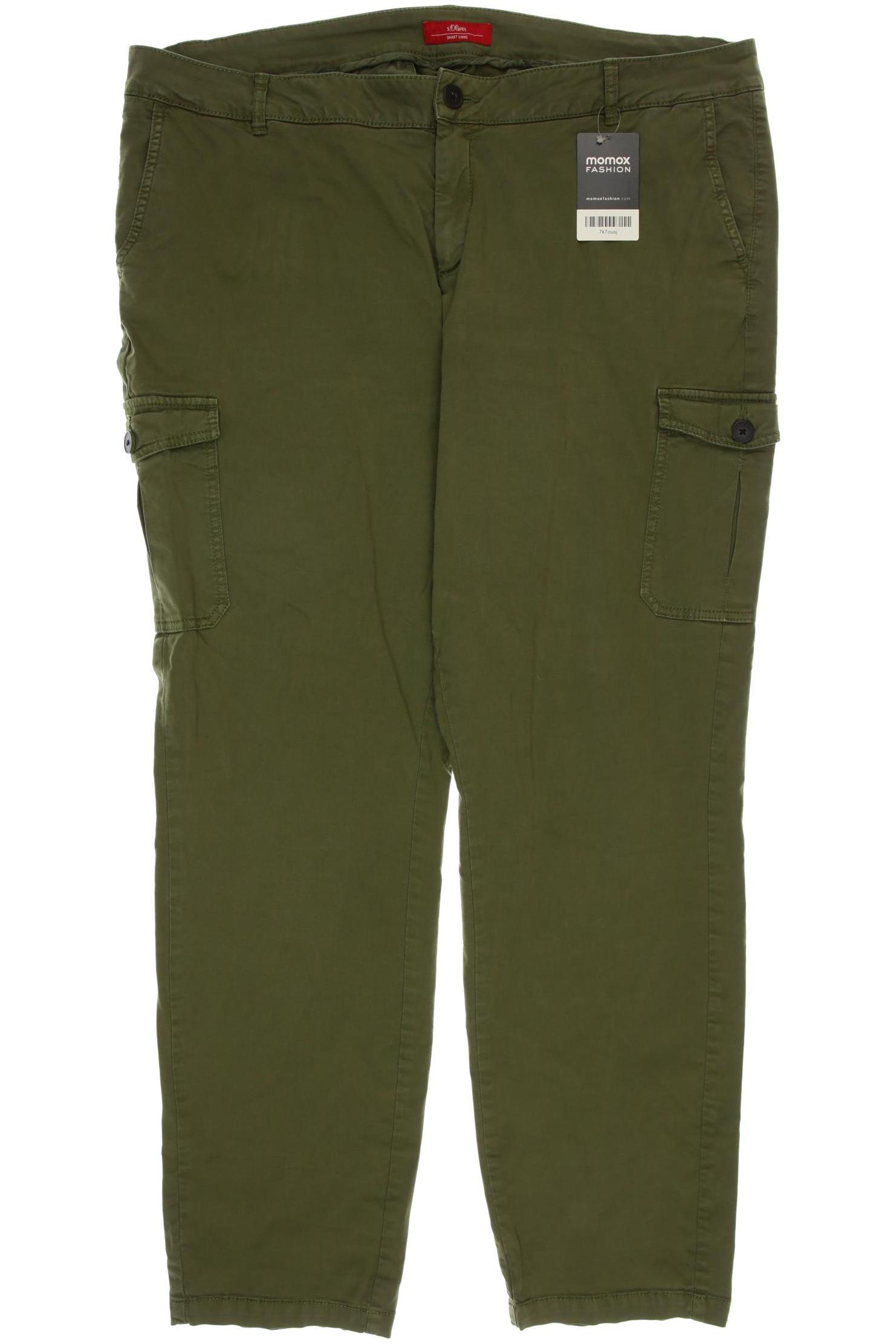 

s.Oliver Damen Stoffhose, grün