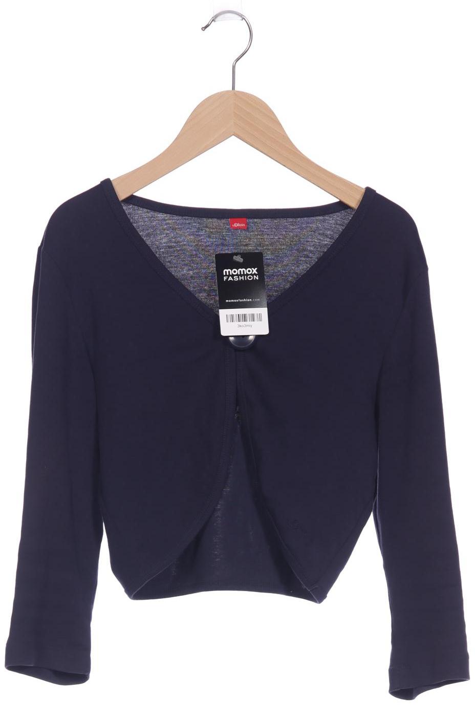 

s.Oliver Damen Strickjacke, marineblau, Gr. 40