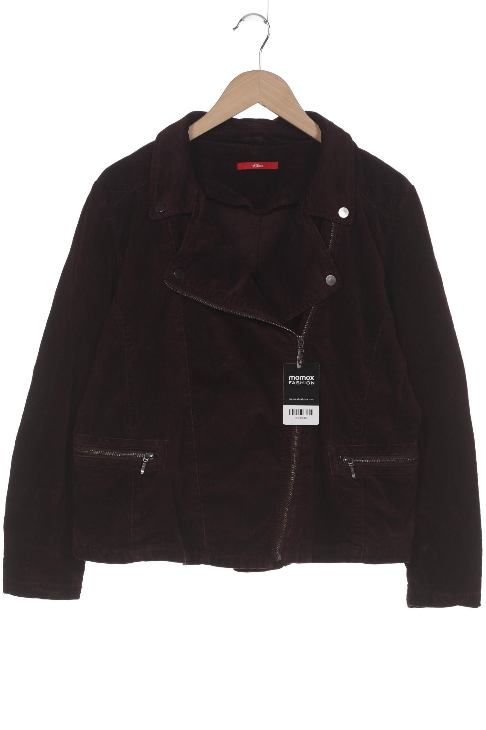 

s.Oliver Damen Jacke, bordeaux, Gr. 46