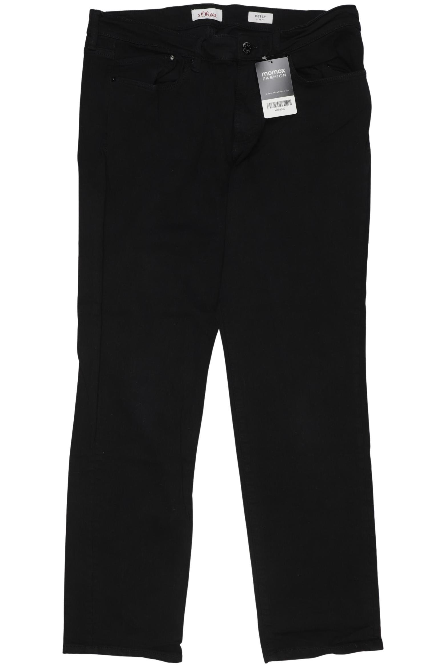 

s.Oliver Damen Jeans, schwarz, Gr. 42