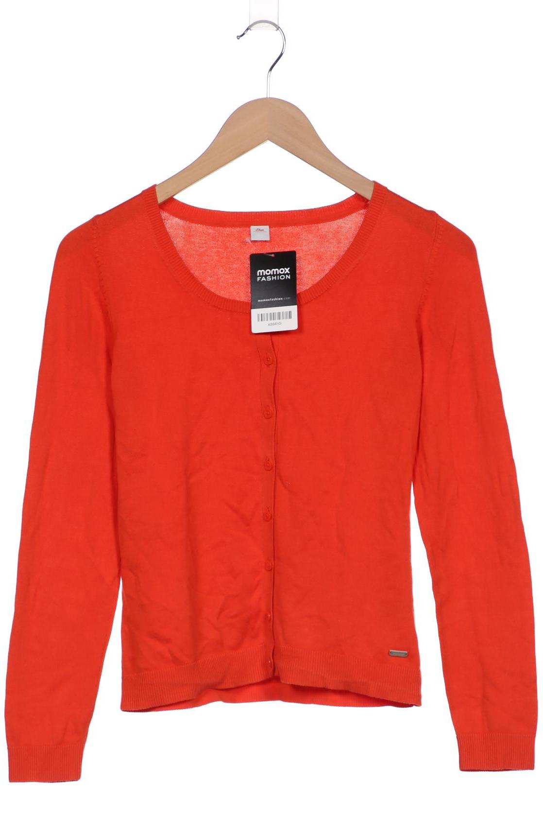 

s.Oliver Damen Strickjacke, orange