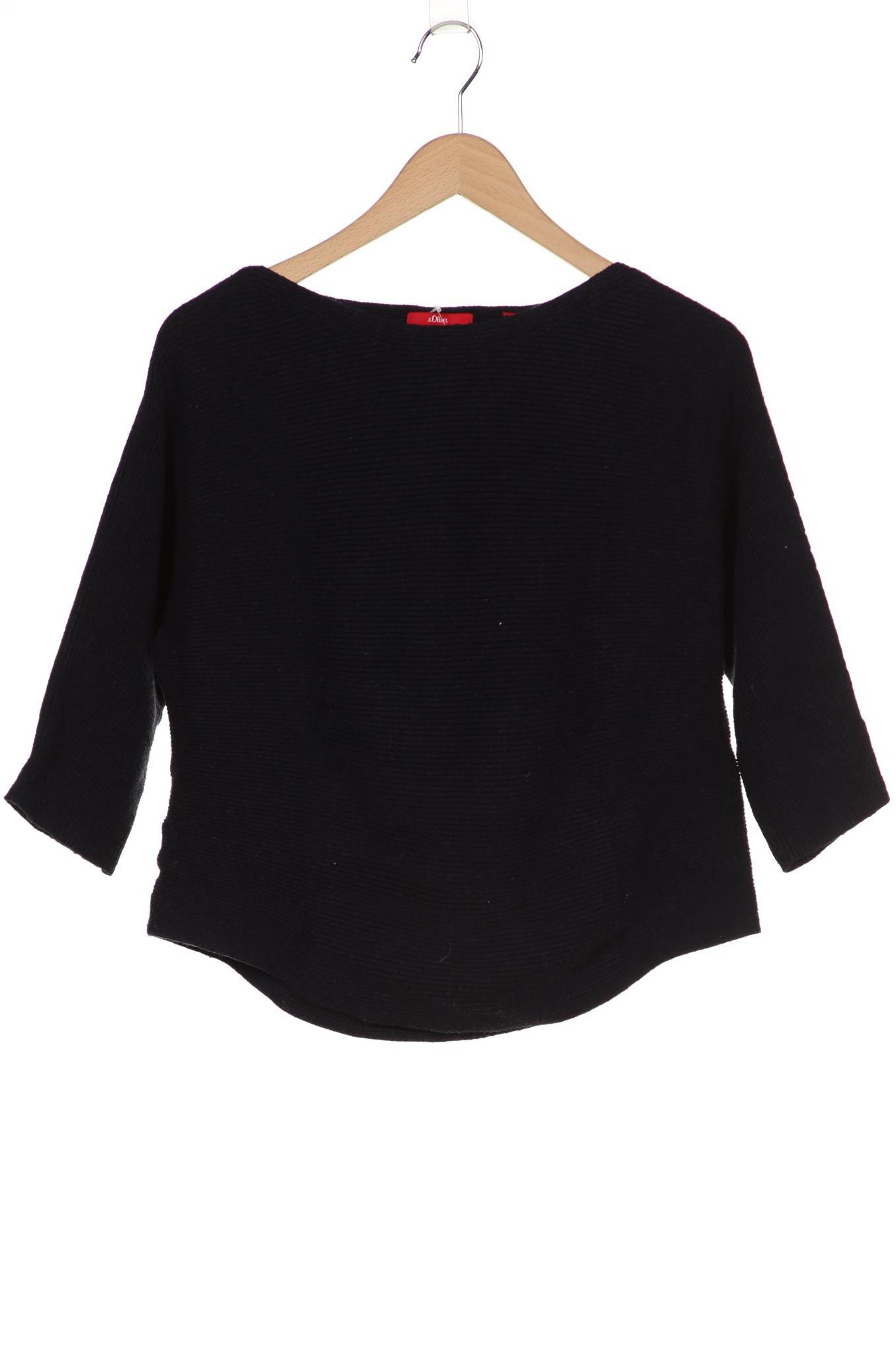 

s.Oliver Damen Pullover, marineblau