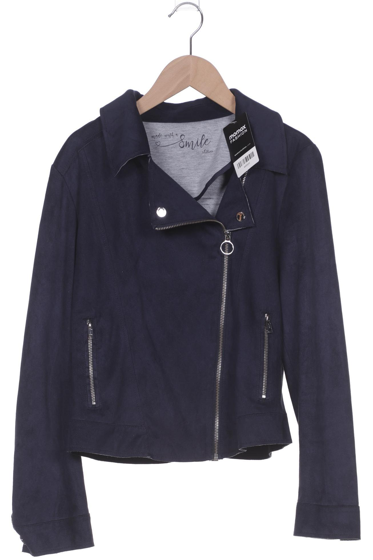 

s.Oliver Damen Jacke, marineblau, Gr. 38