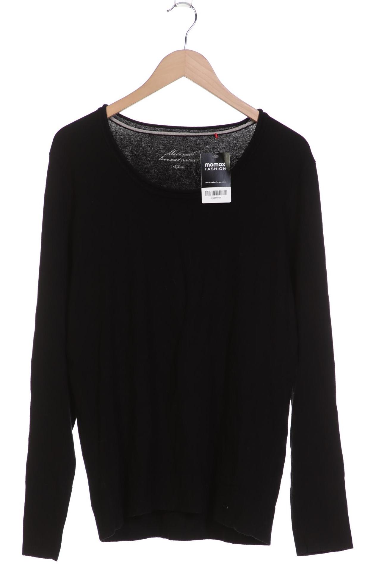 

s.Oliver Damen Pullover, schwarz, Gr. 44