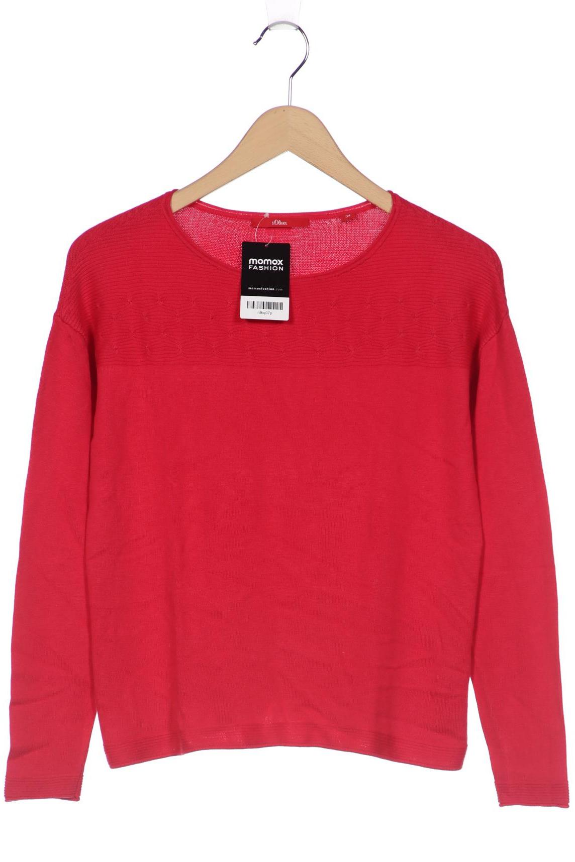 

s.Oliver Damen Pullover, rot, Gr. 34