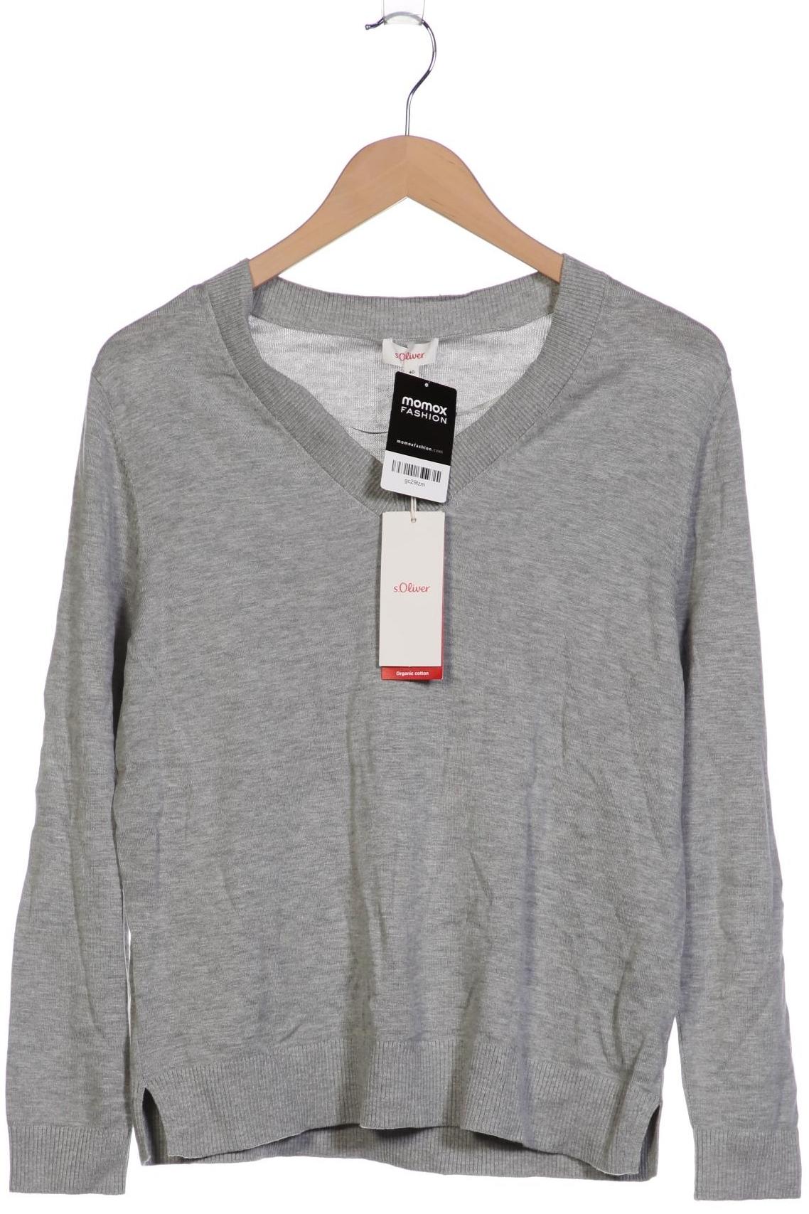 

s.Oliver Damen Pullover, grau, Gr. 40