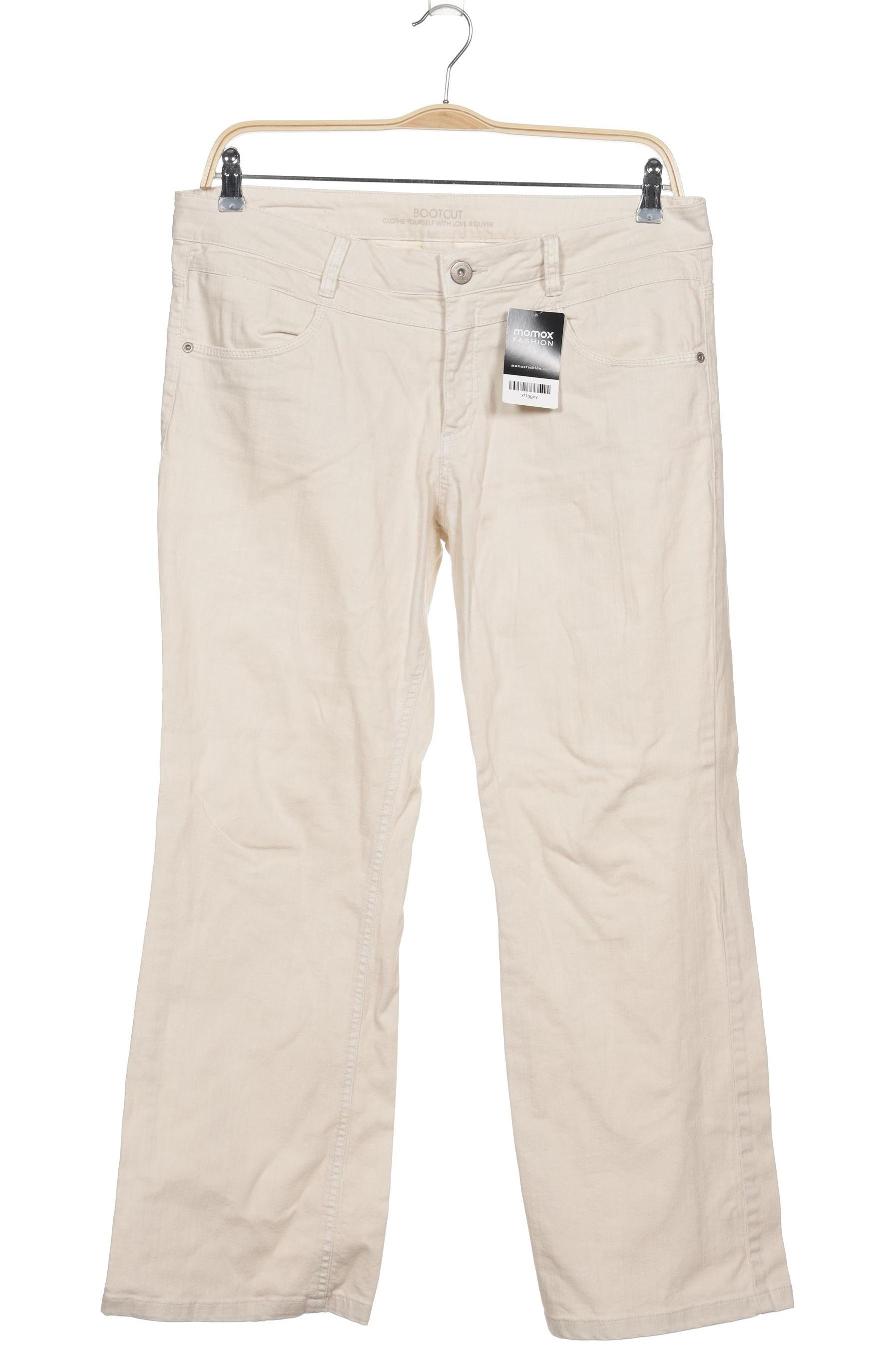 

s.Oliver Damen Jeans, beige, Gr. 42