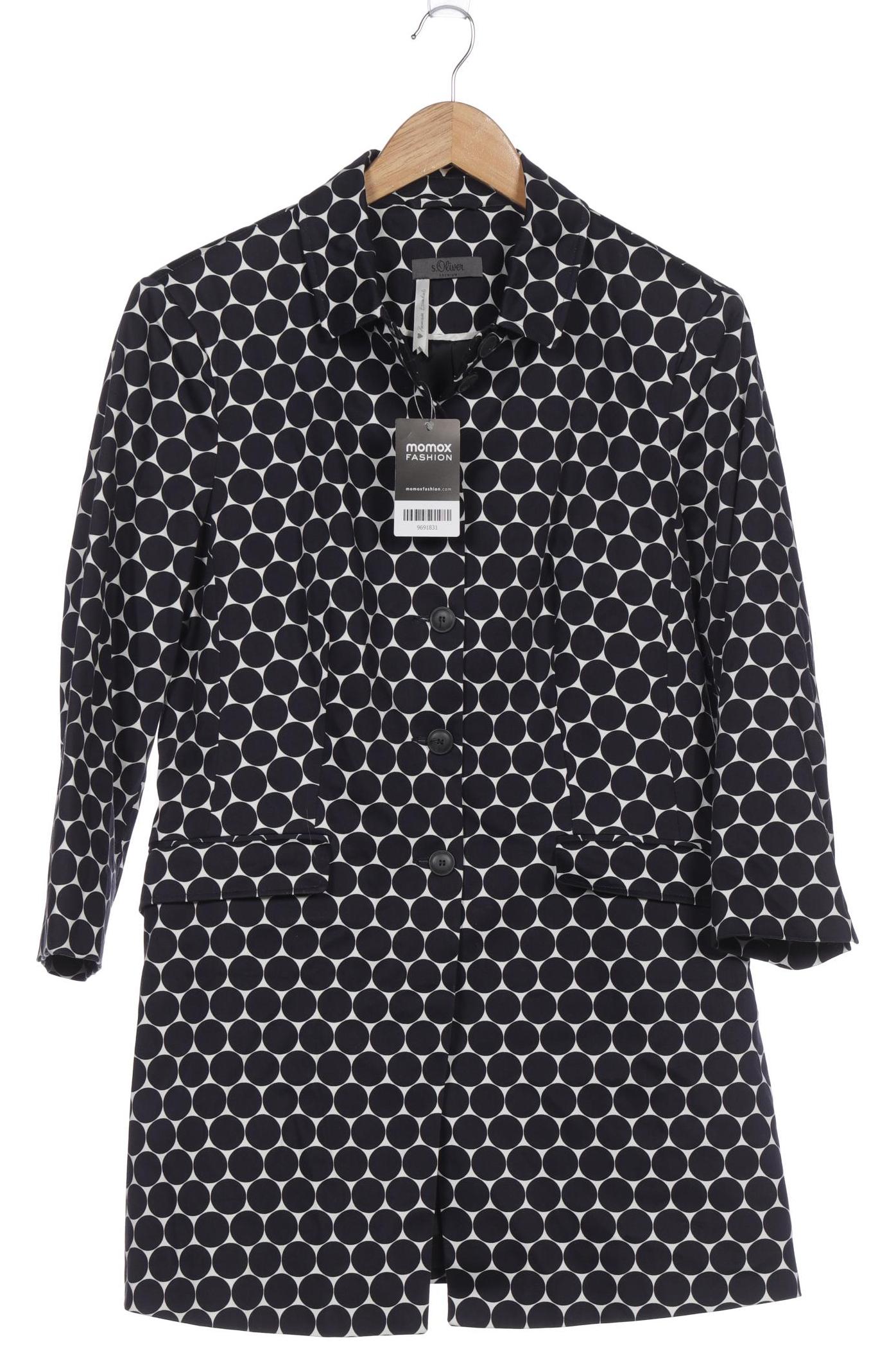 

s.Oliver Damen Mantel, blau, Gr. 46