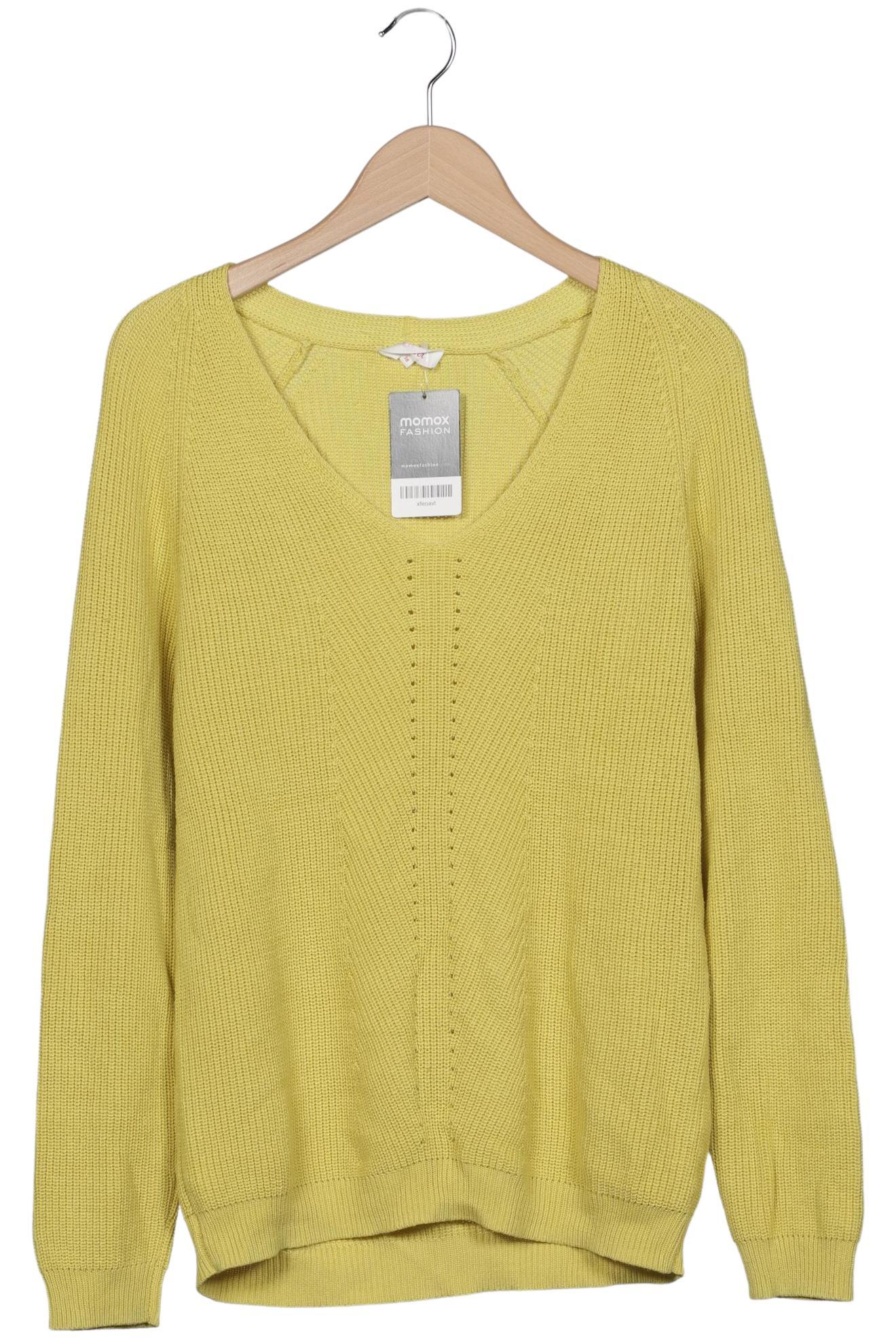 

s.Oliver Damen Pullover, gelb, Gr. 38