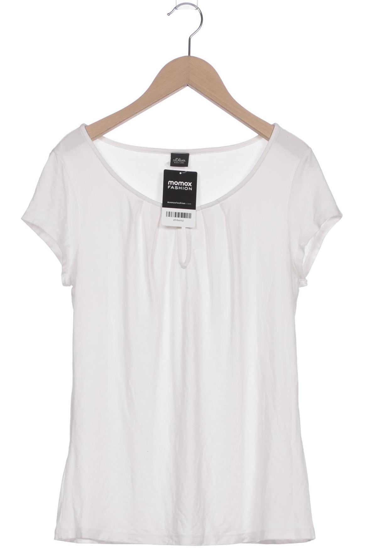 

s.Oliver Damen T-Shirt, weiß, Gr. 36