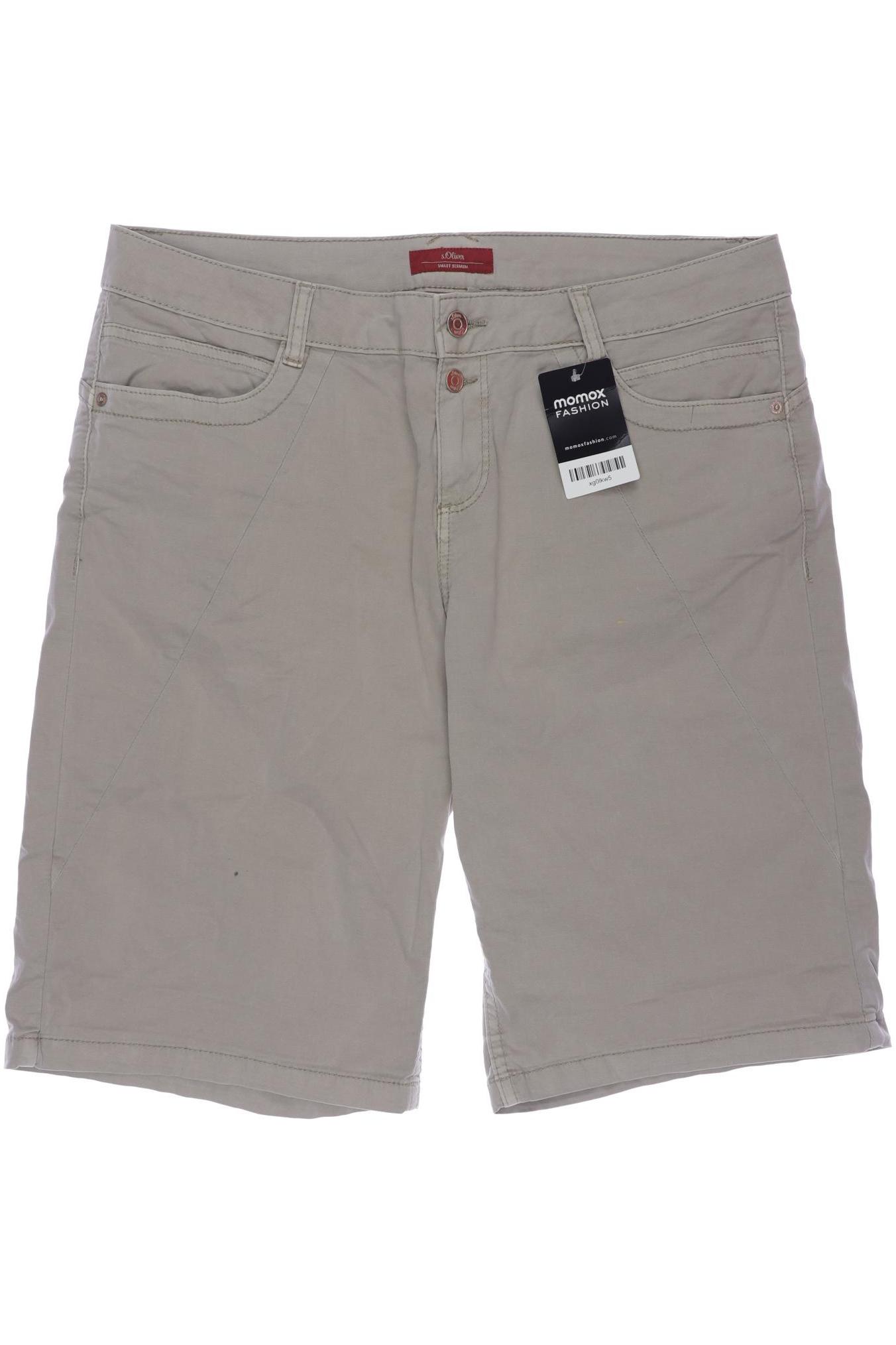 

s.Oliver Damen Shorts, beige, Gr. 40