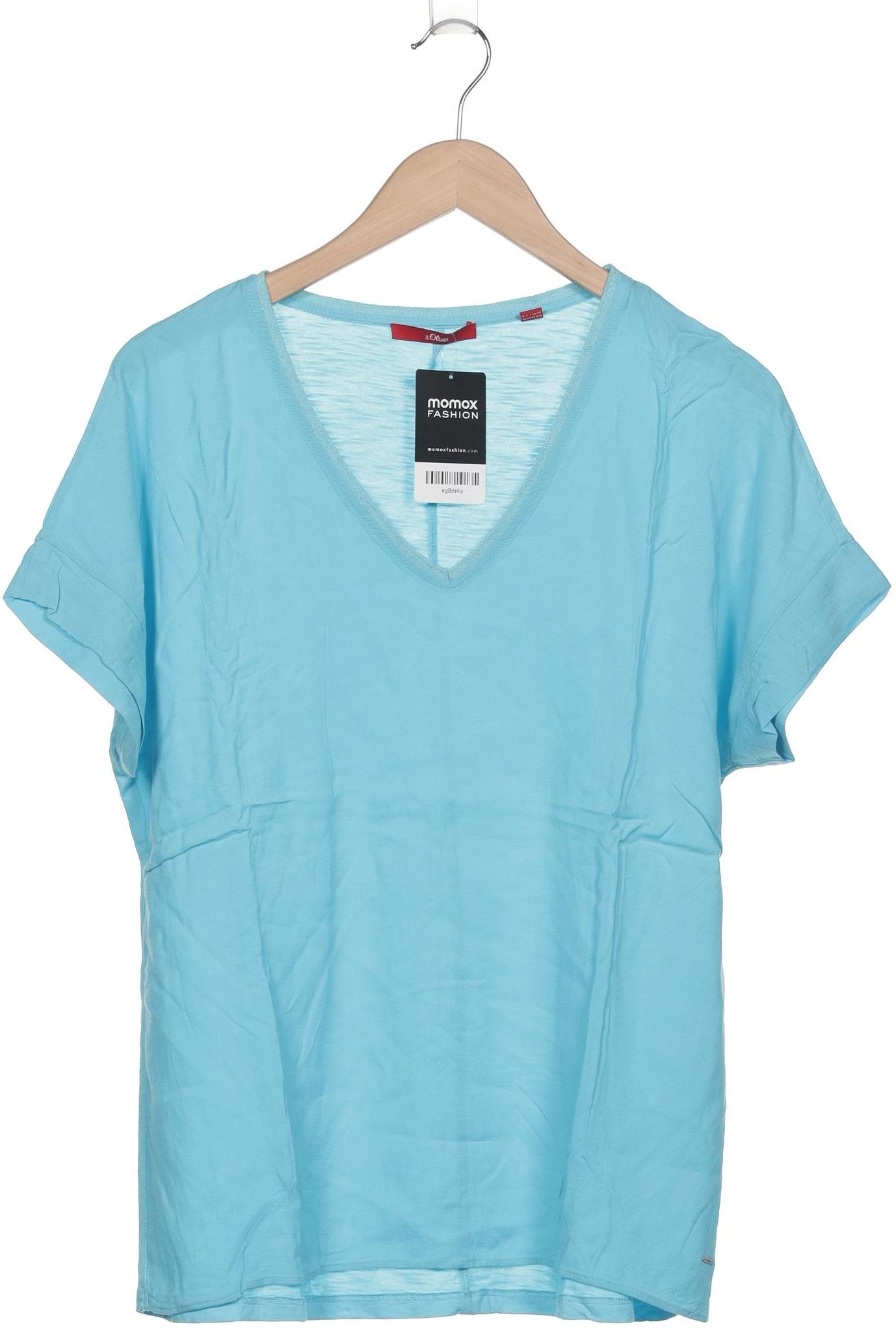 

s.Oliver Damen T-Shirt, hellblau, Gr. 42