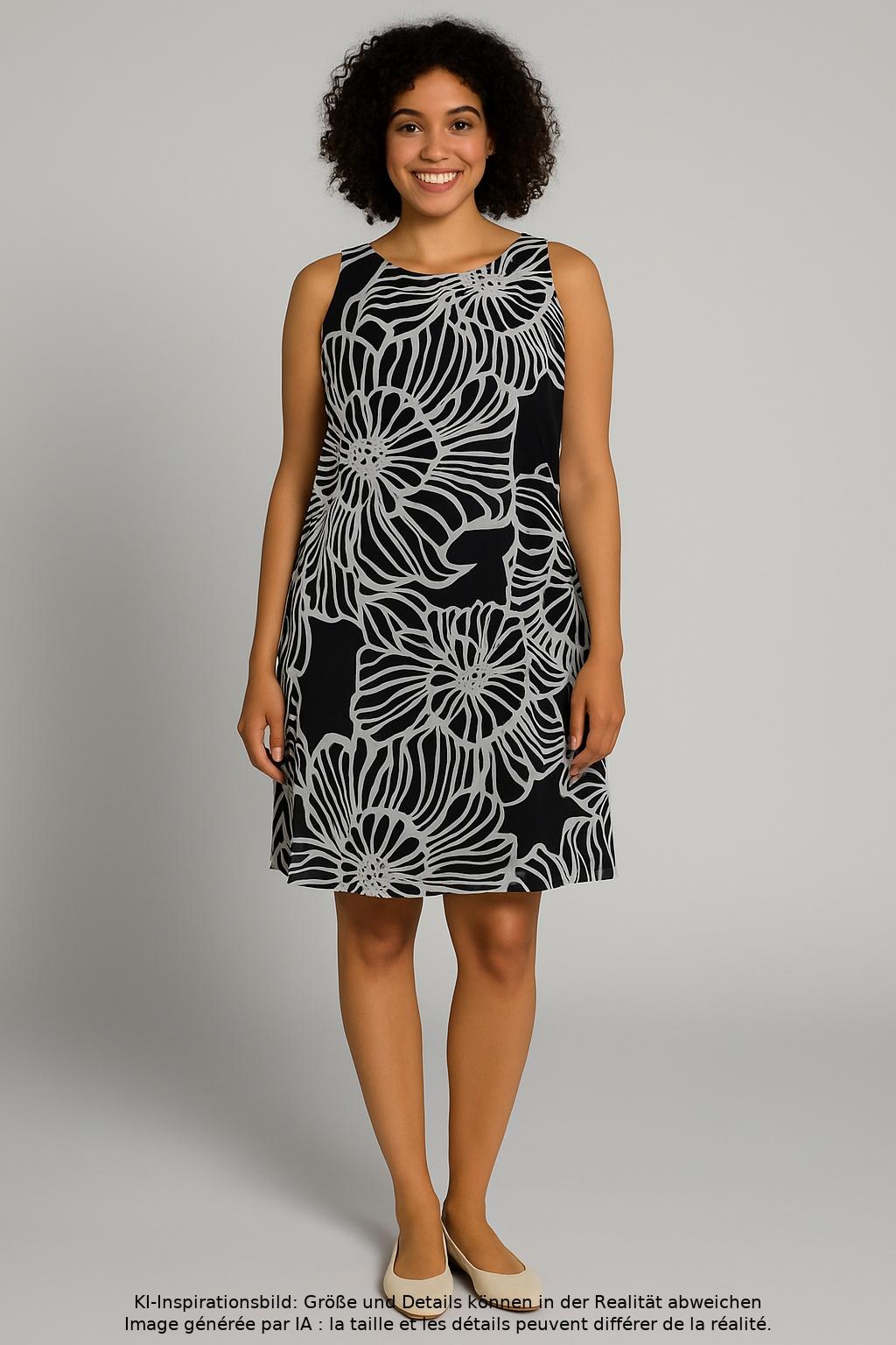 

s.Oliver Damen Kleid, mehrfarbig, Gr. 44