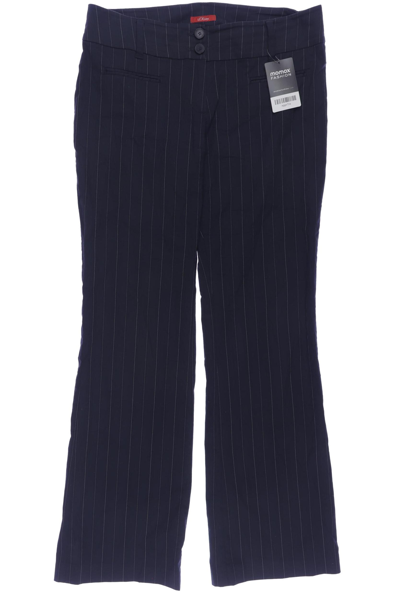 

s.Oliver Damen Stoffhose, marineblau, Gr. 38