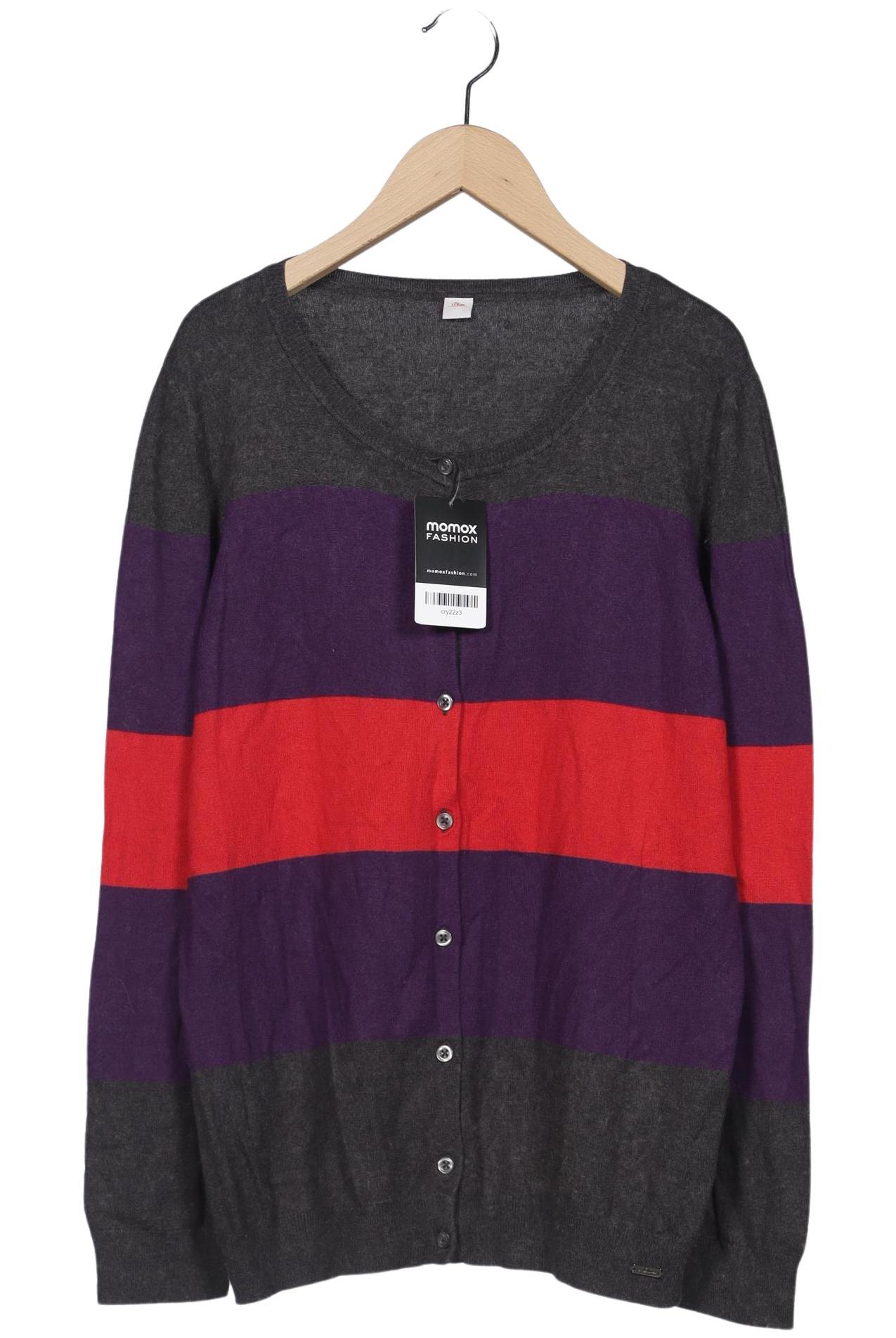 

s.Oliver Damen Strickjacke, grau, Gr. 44